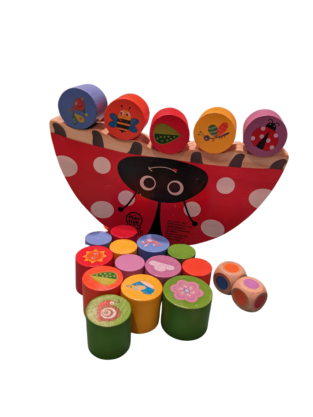 Ladybug Stacking Toy – Playtive