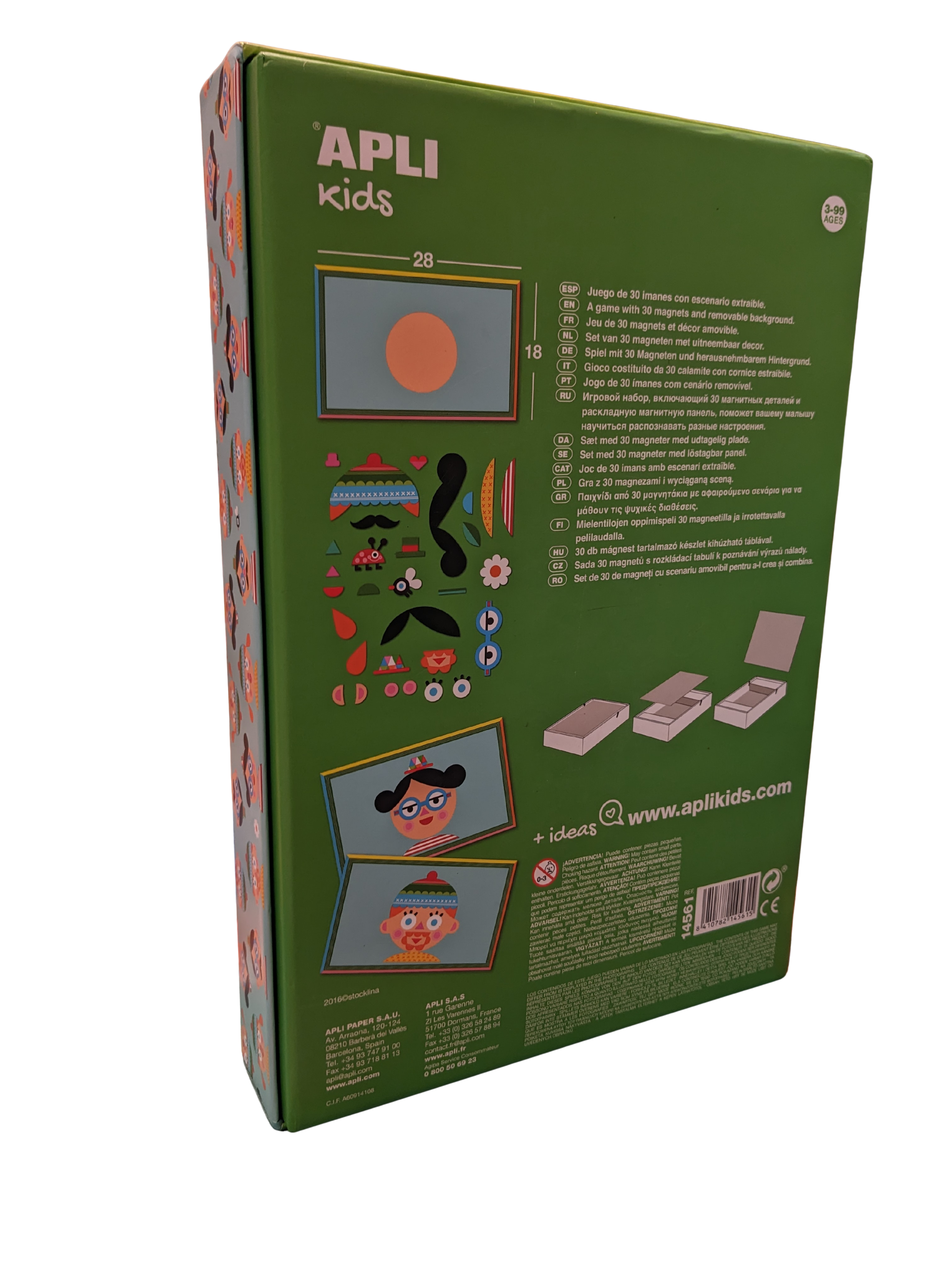 Magnets Faces – APLI Kids