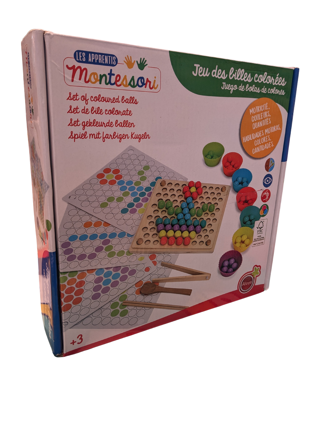 Marbles and Colors Game – Montessori Apprentices
