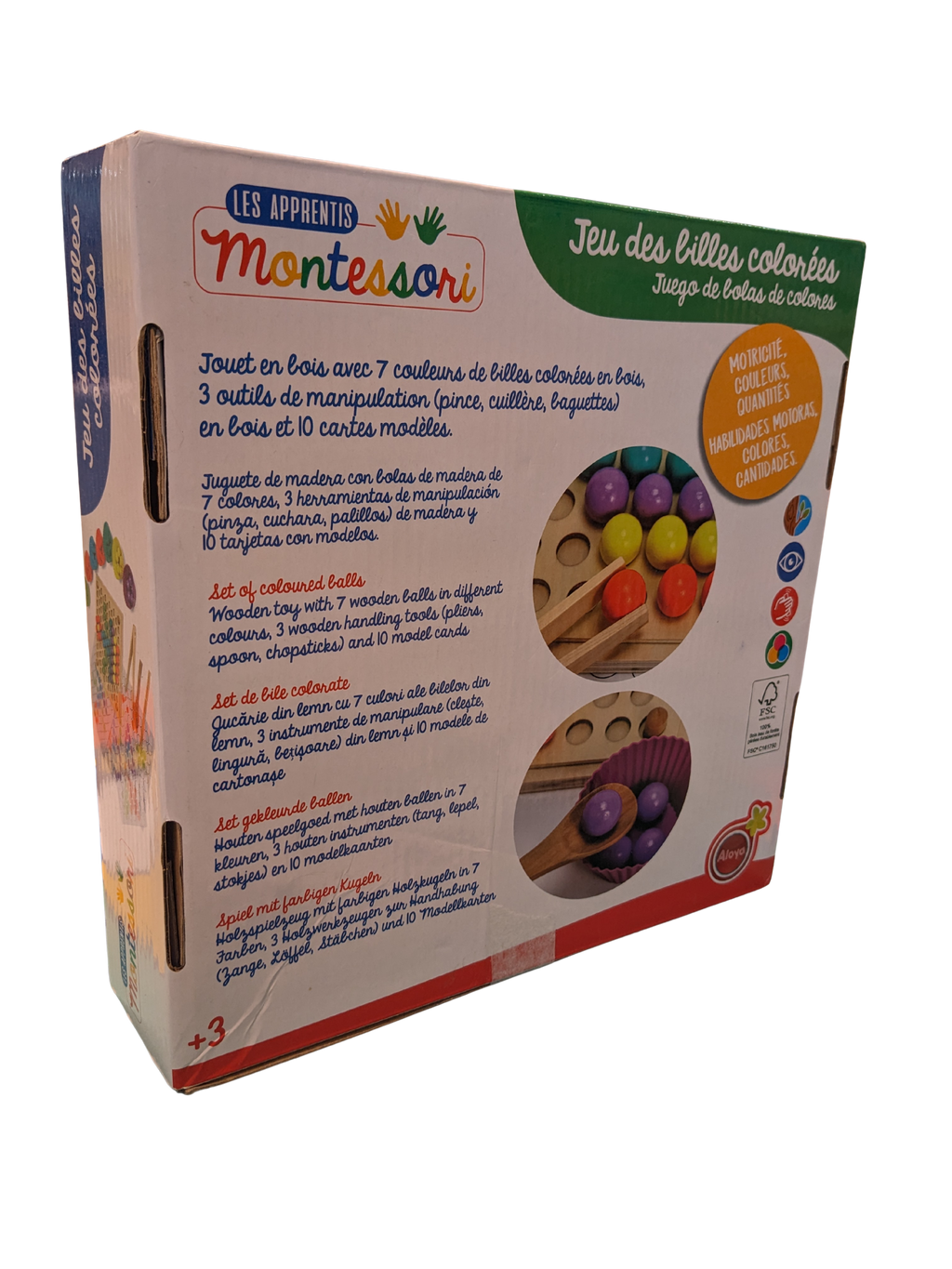 Marbles and Colors Game – Montessori Apprentices