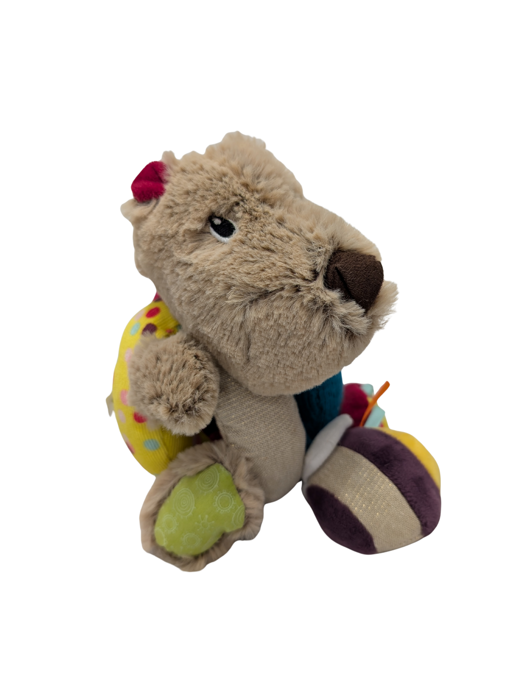 Peluche César chien hochet – Lilliputiens