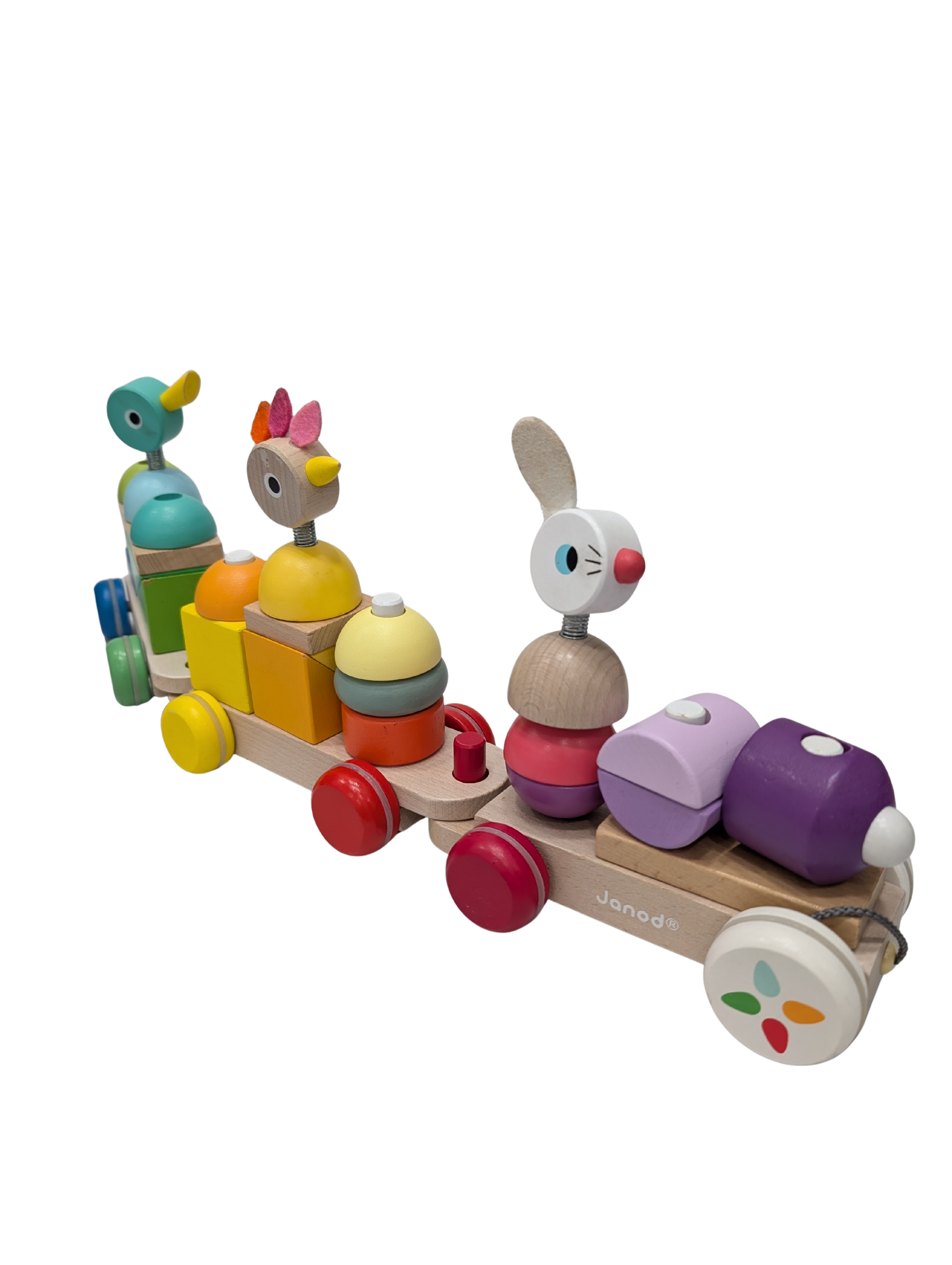 Train en bois empilable – Janod