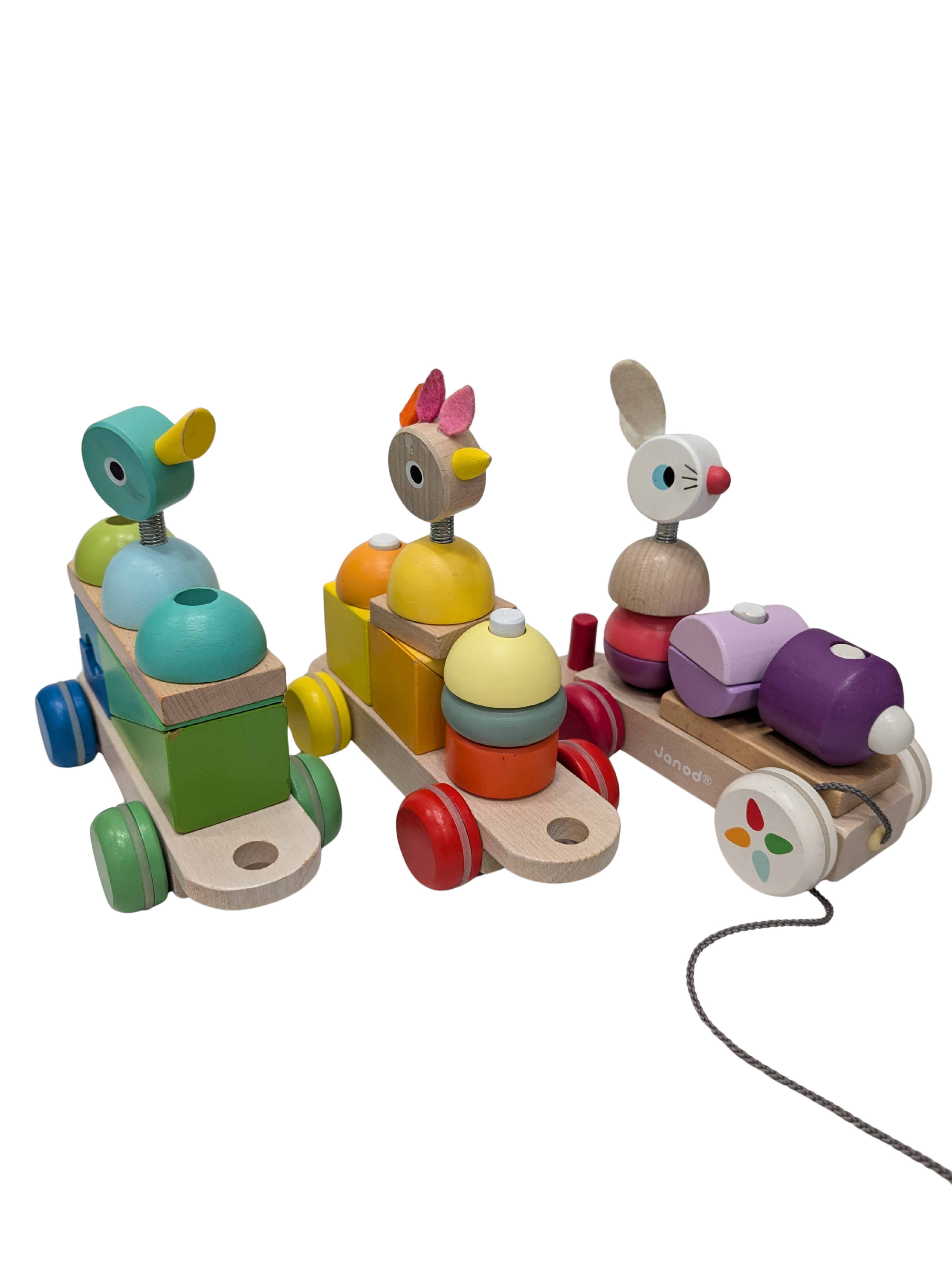 Train en bois empilable – Janod