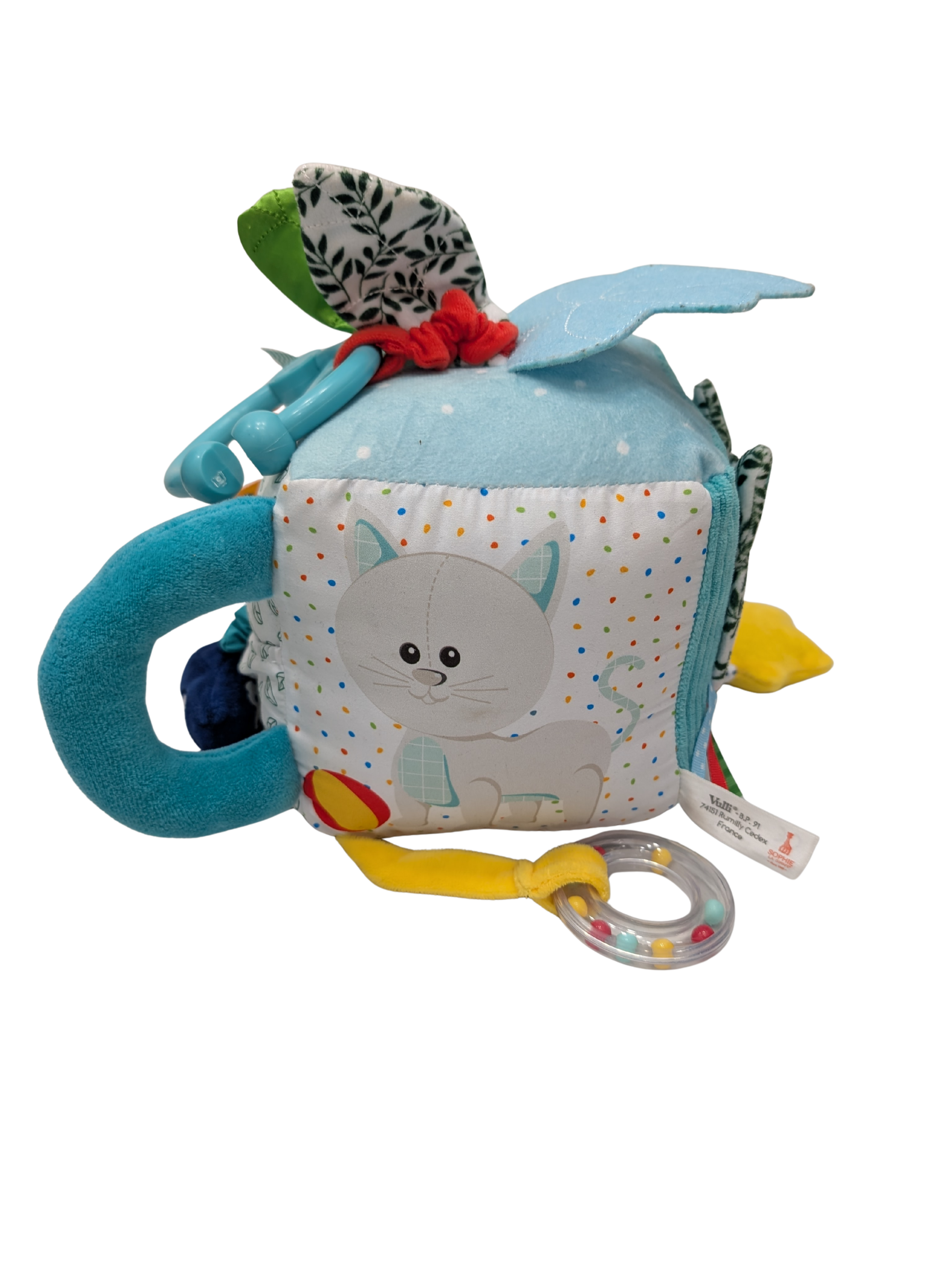 Cube sensoriel – Sophie la Girafe