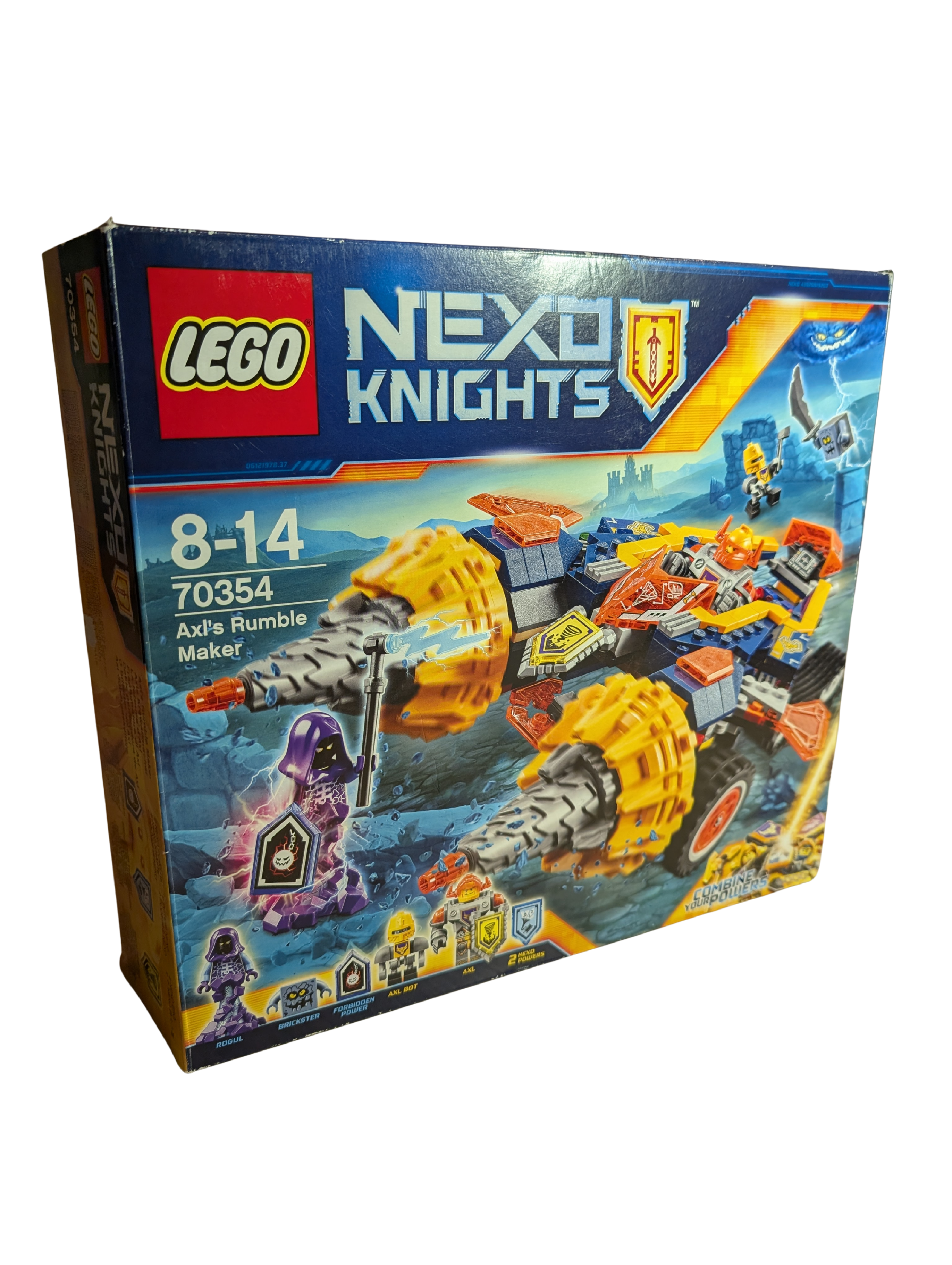 Nexo Knights : L'Engin de Combat d'Axl – LEGO