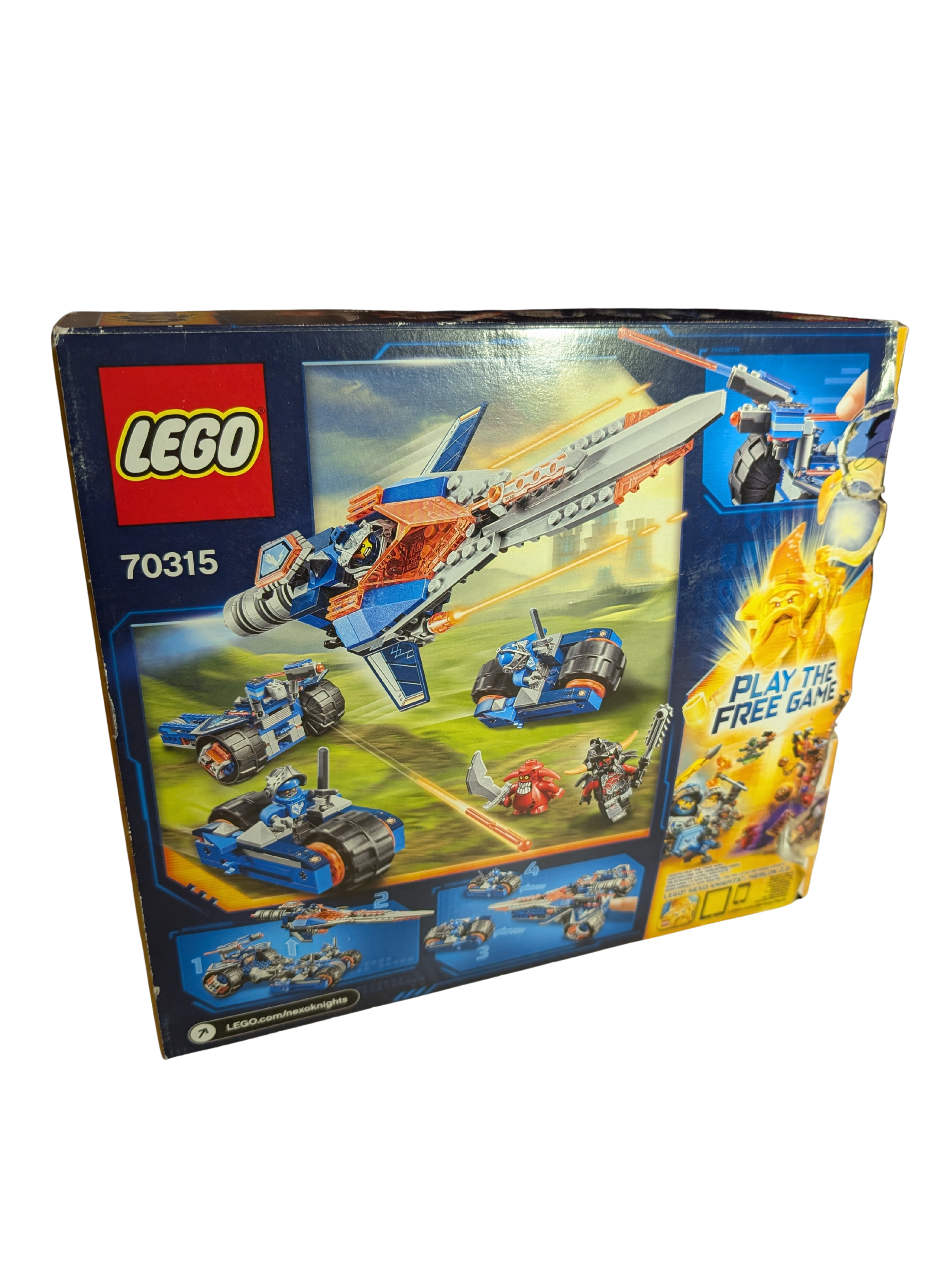Nexo Knights : Le Bolide Lame Tornade de Clay – LEGO