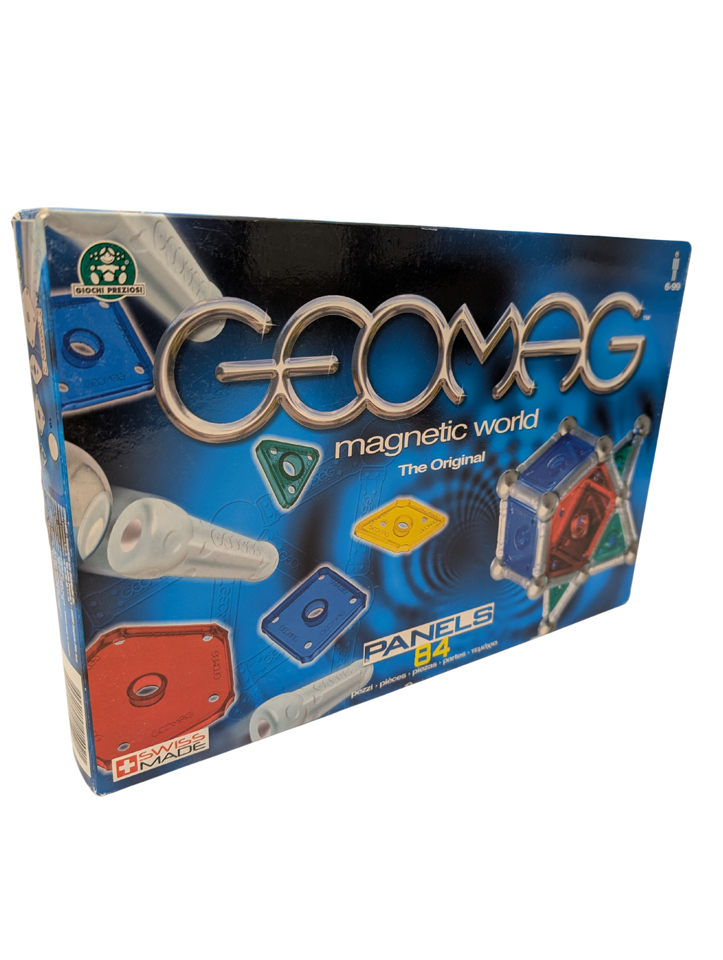 Geomag Panels 84 – Jeu de construction magnétique