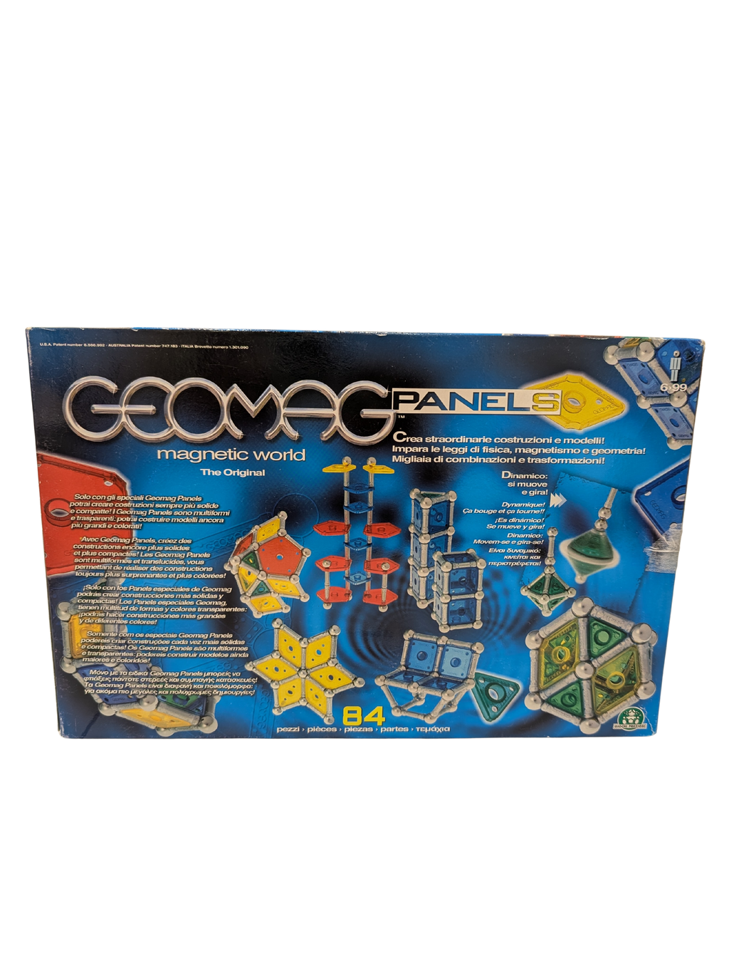 Geomag Panels 84 – Jeu de construction magnétique