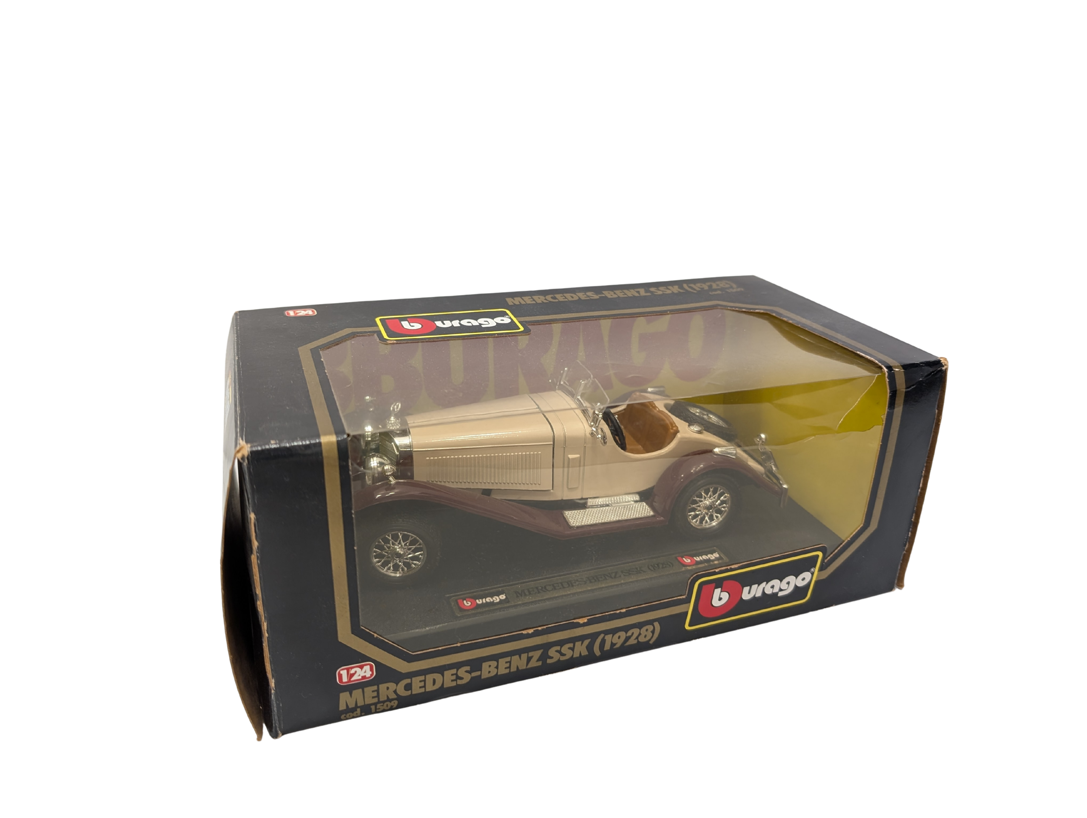Bburago Mercedes-Benz SSK 1928 – Miniature Die-Cast 1:24