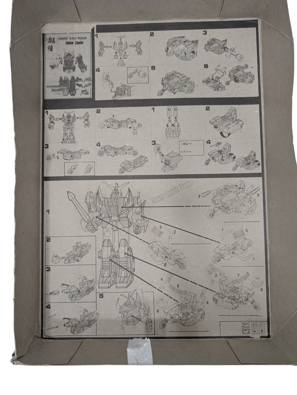Super Robot Jumbo – Robot transformable vintage