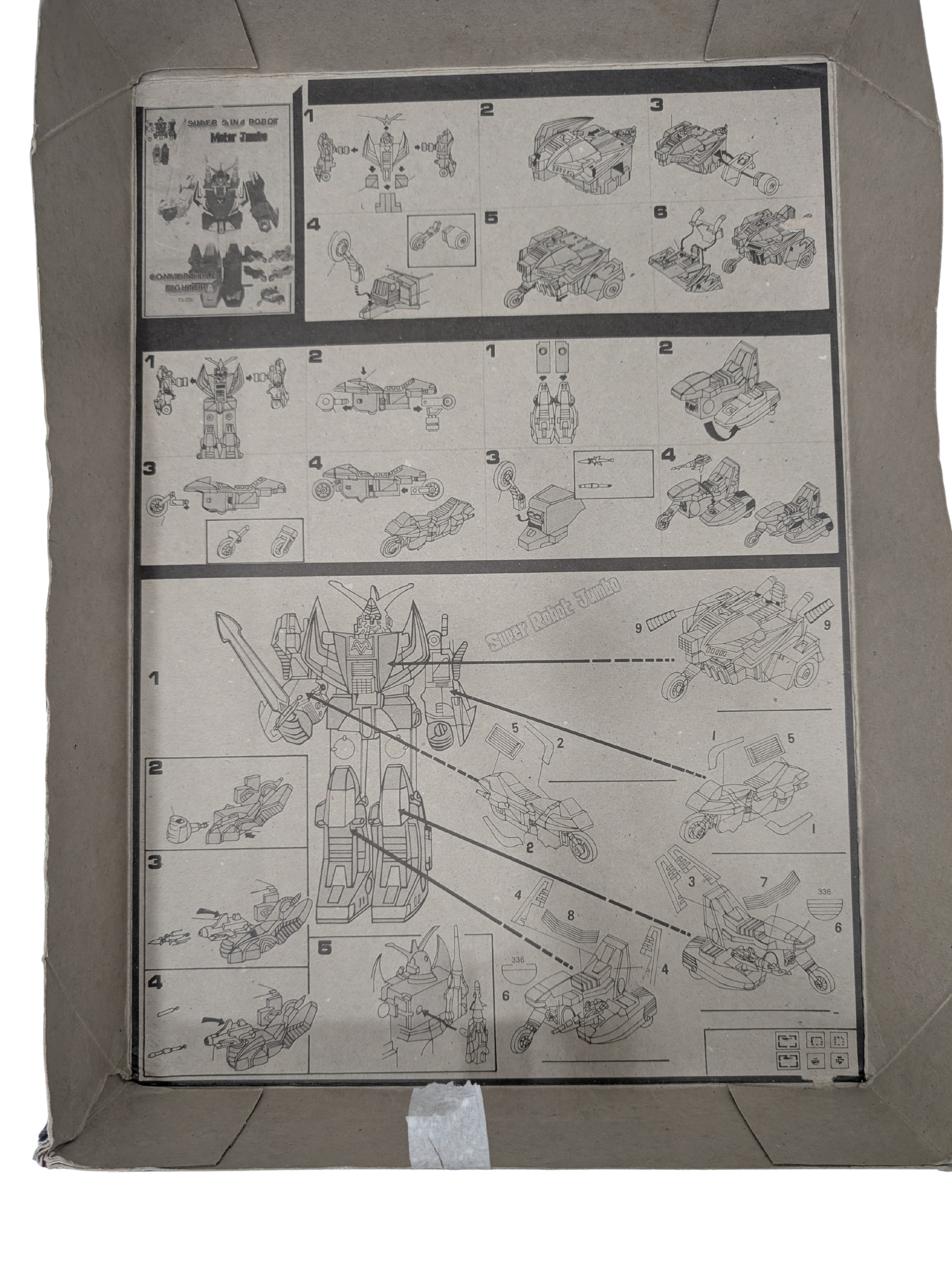 Super Robot Jumbo – Robot transformable vintage