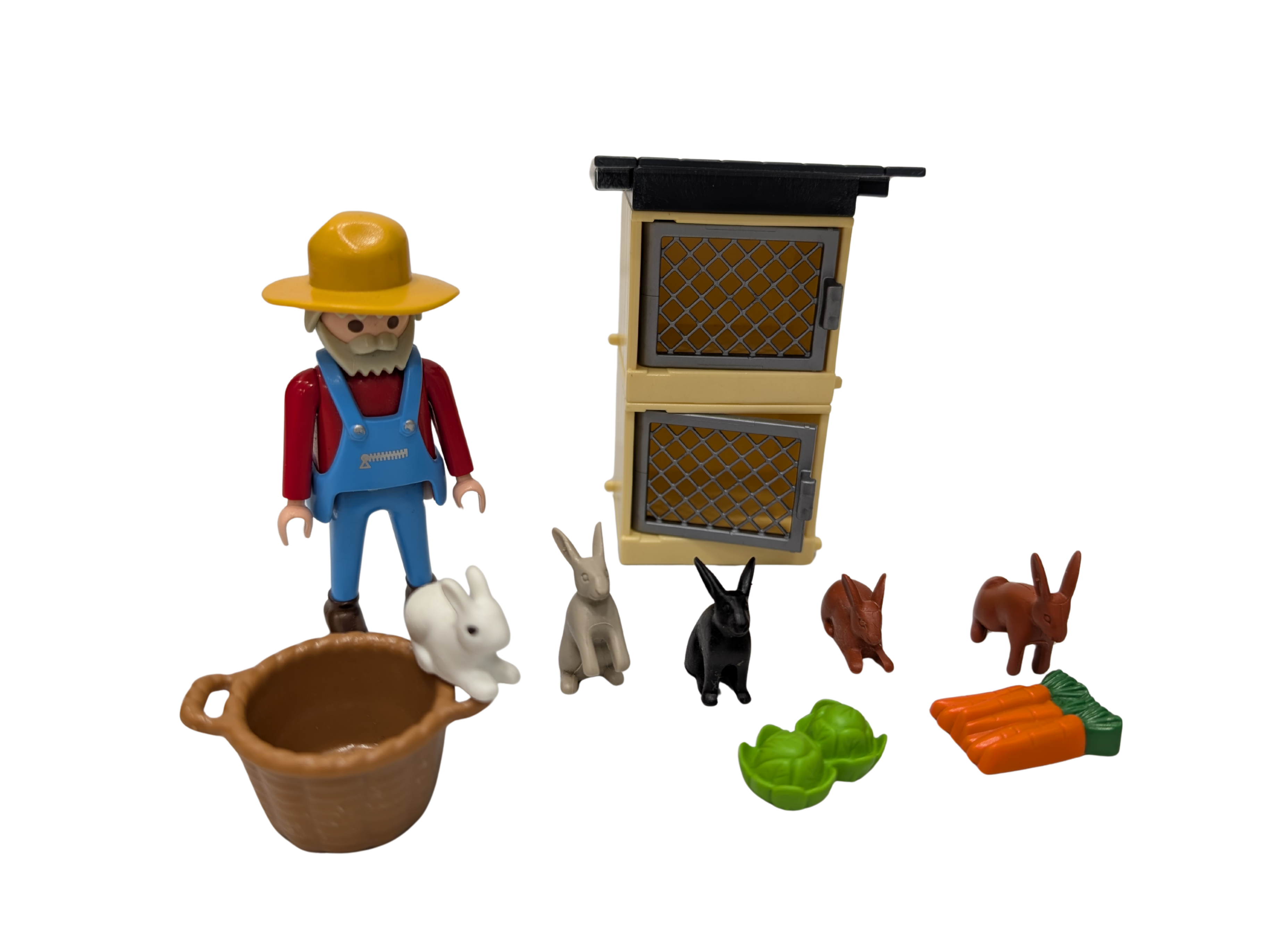 Playmobil 4491 – Fermier avec clapier à lapins