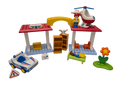 Playmobil 1.2.3 5046 – Hôpital avec hélicoptère et ambulance