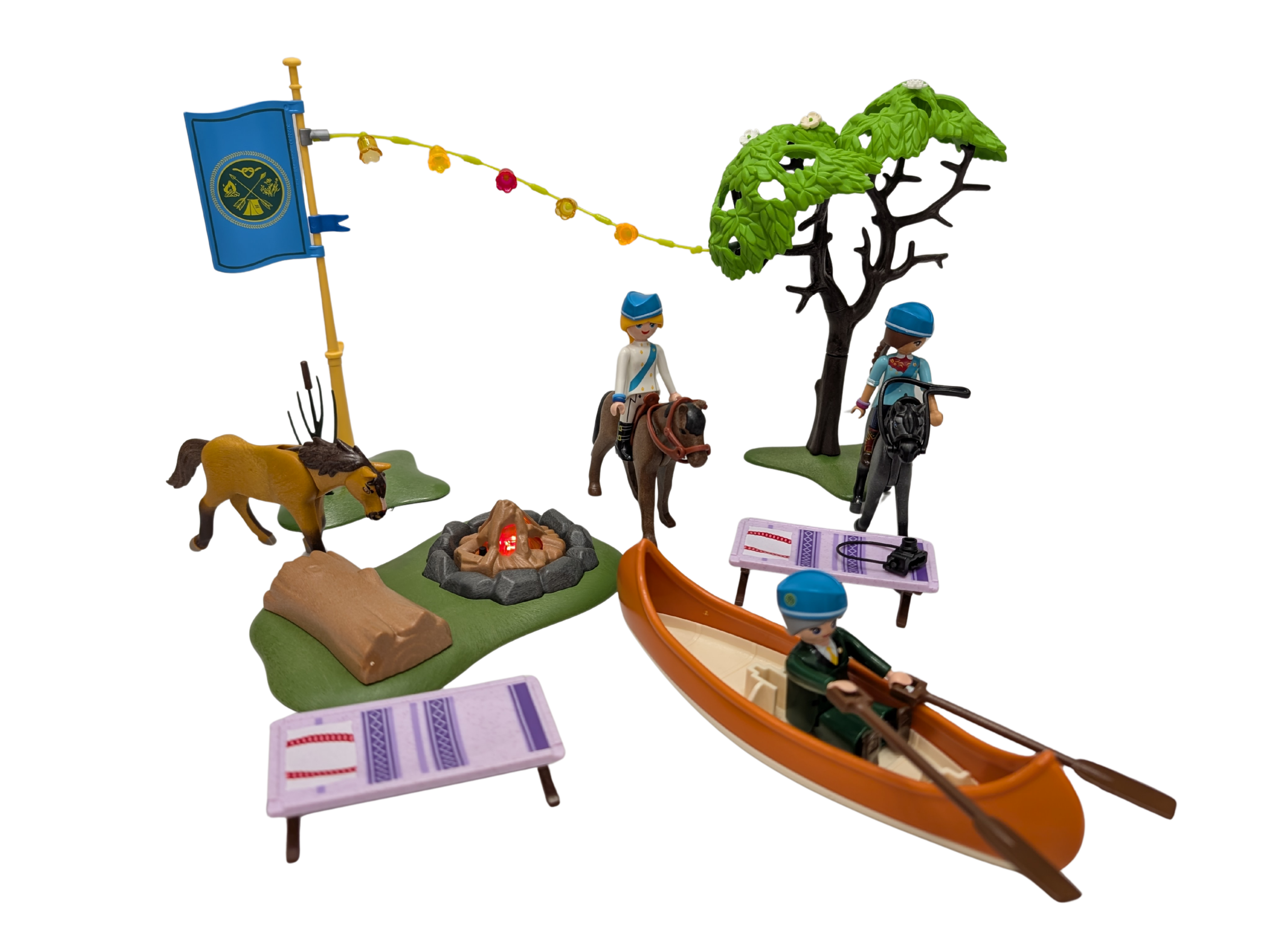 Playmobil 70329 – Spirit : Camp de vacances