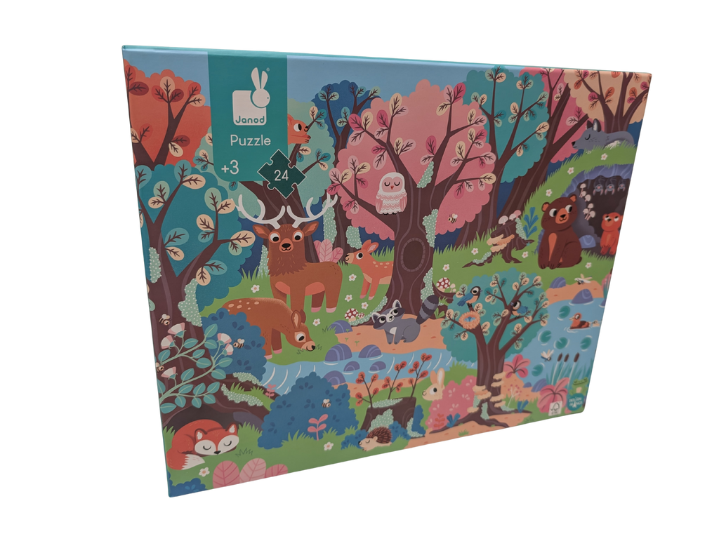 Puzzle magique La Forêt – 24 pièces – Janod