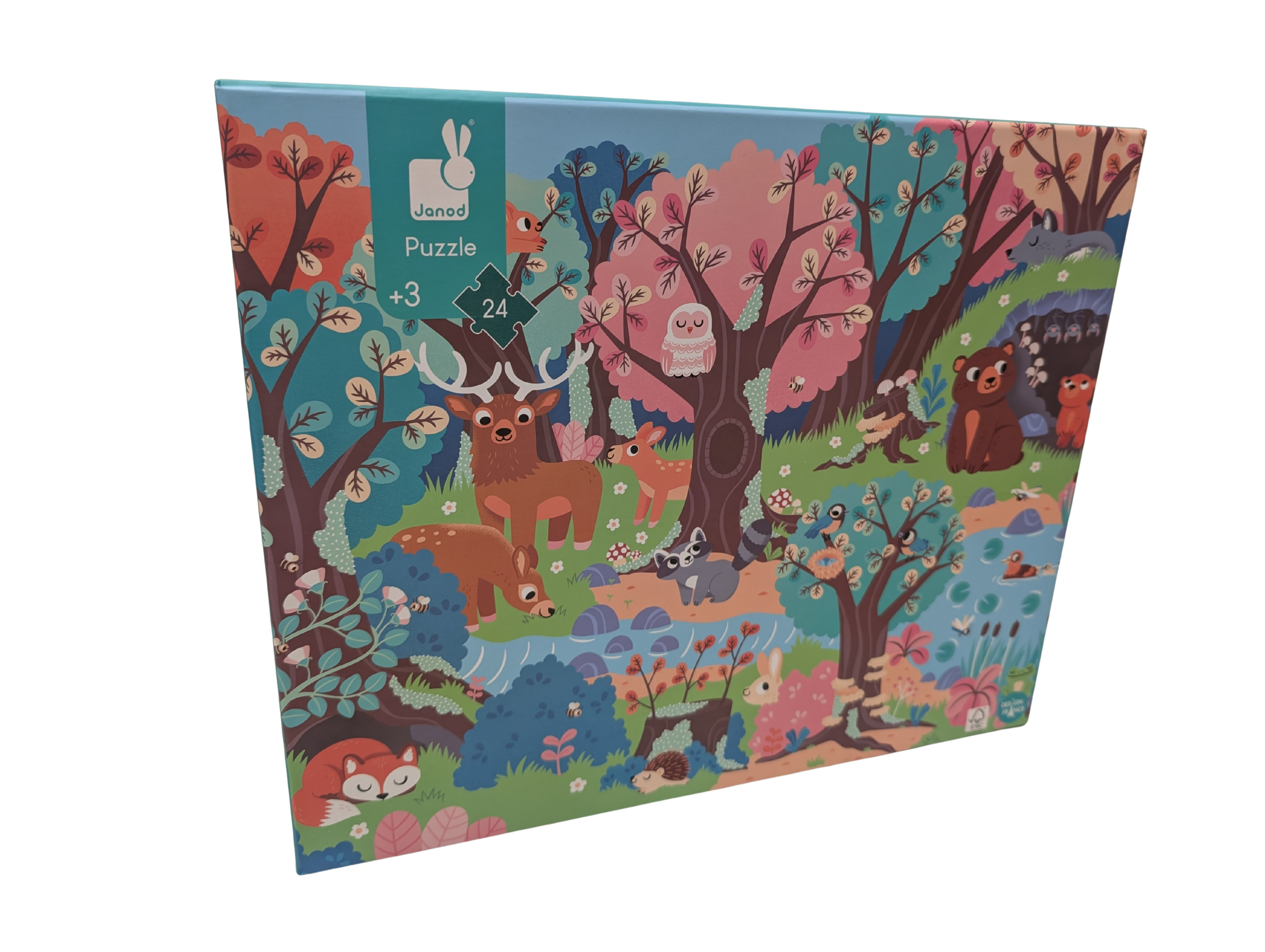 Puzzle magique La Forêt – 24 pièces – Janod