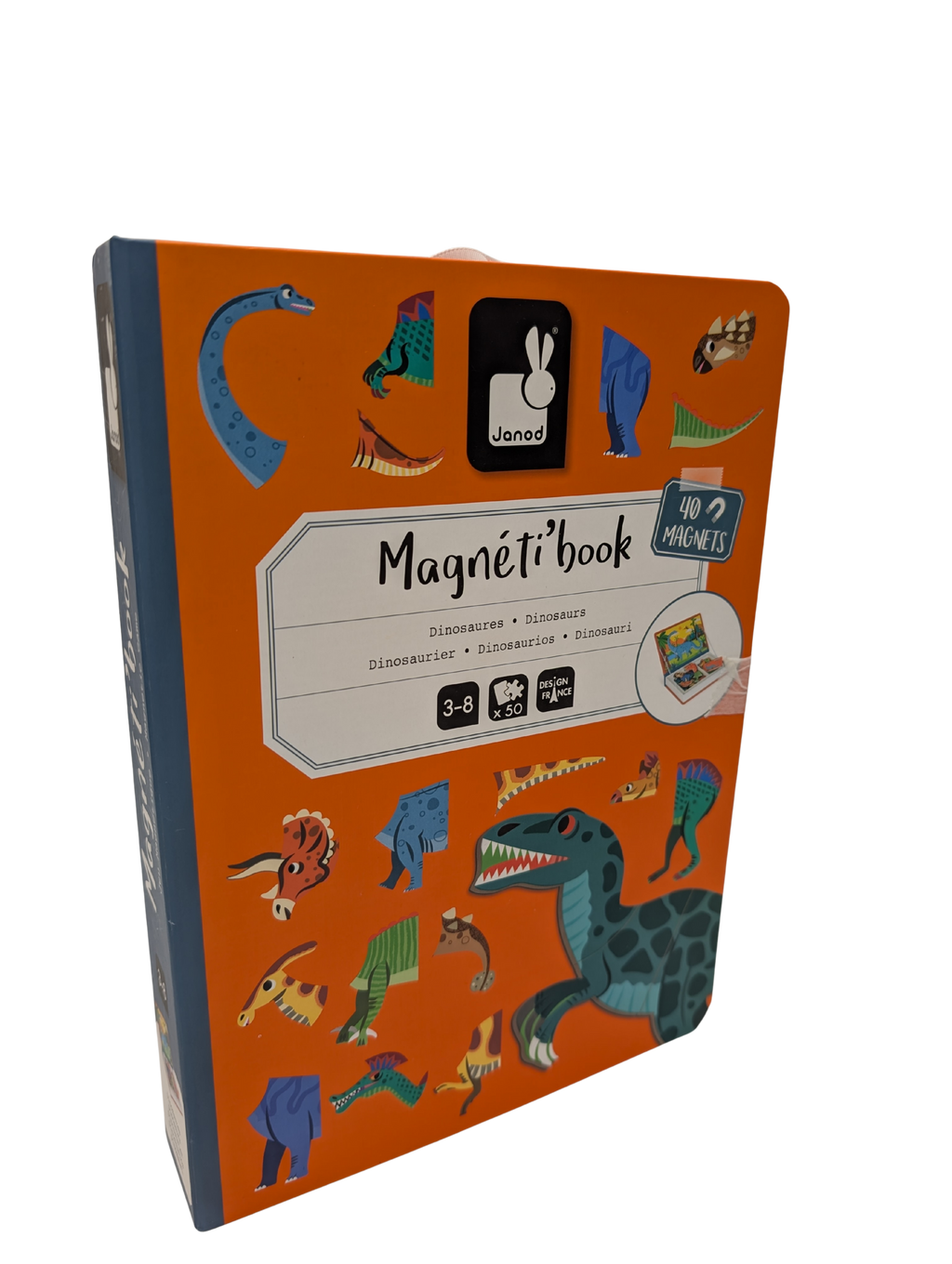 Janod Magnéti'book Dinosaures – 40 magnets