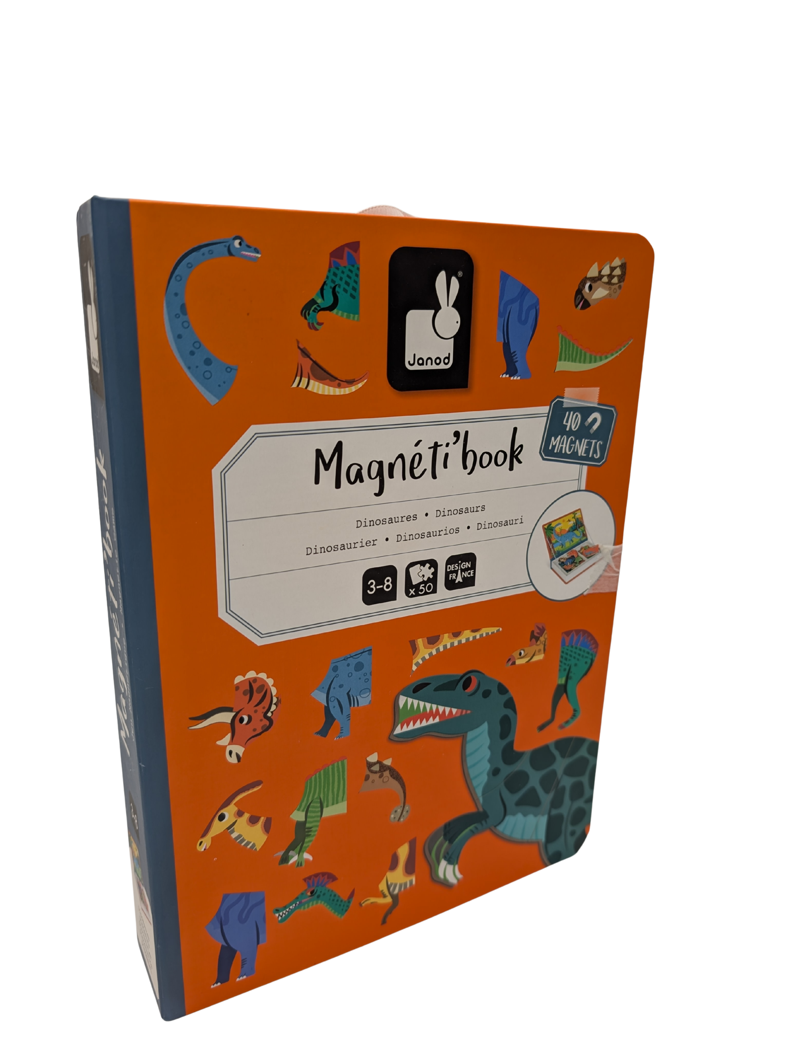 Janod Magnéti'book Dinosaures – 40 magnets