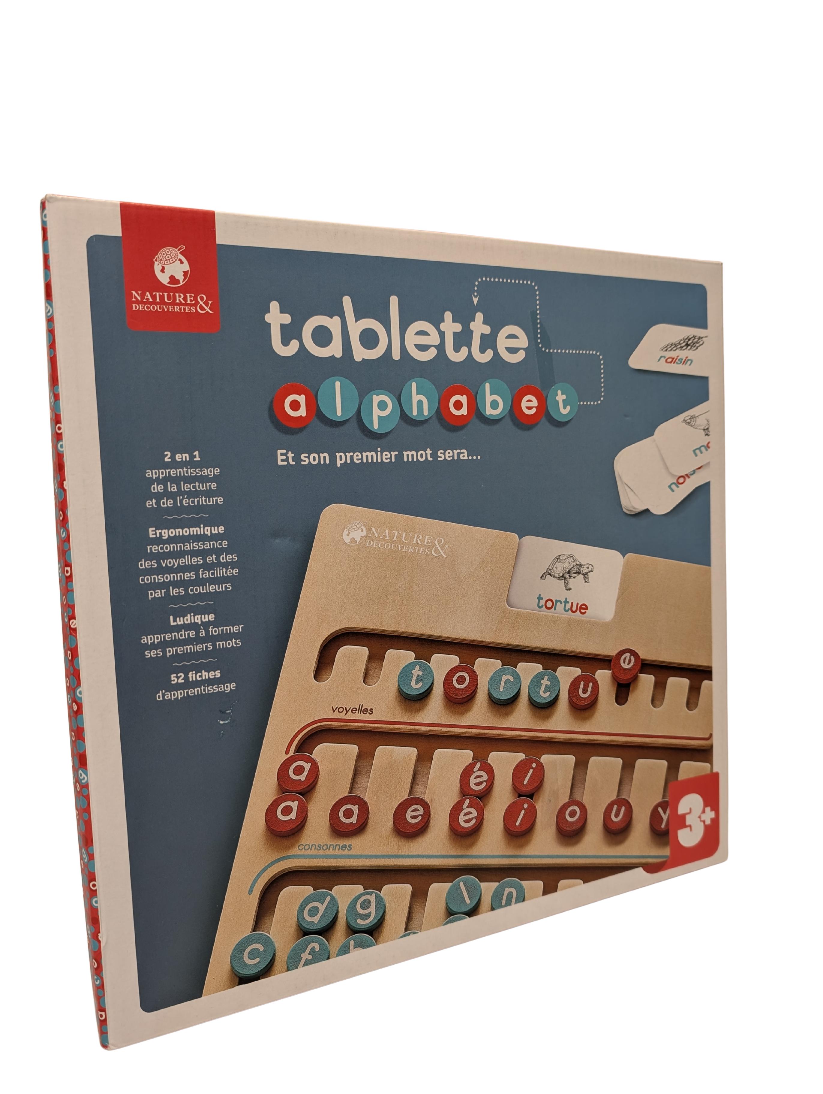 Nature & Découvertes – Tablette Alphabet en bois