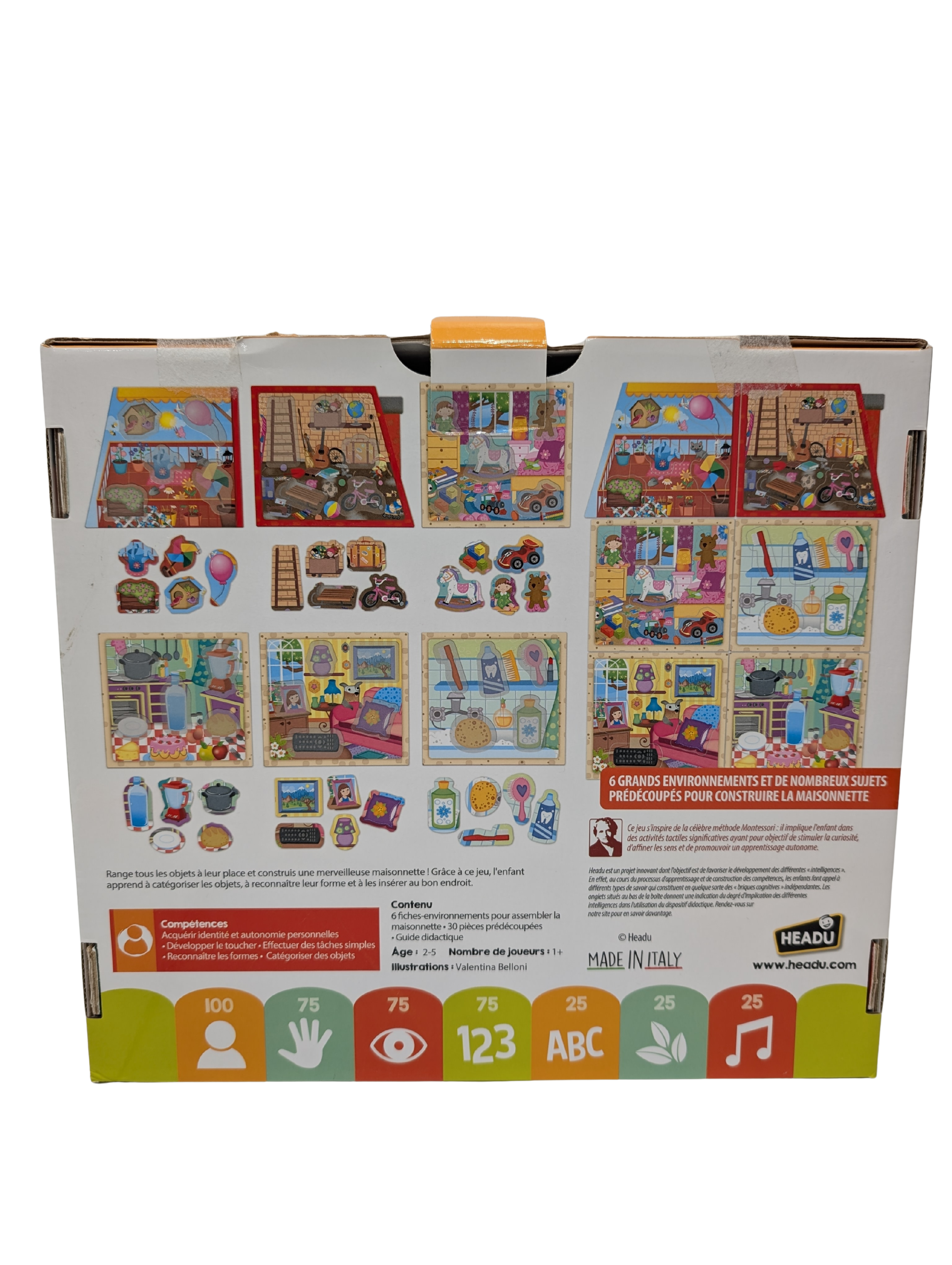 Headu Montessori – Ma Petite Maison – Chaque chose à sa place !