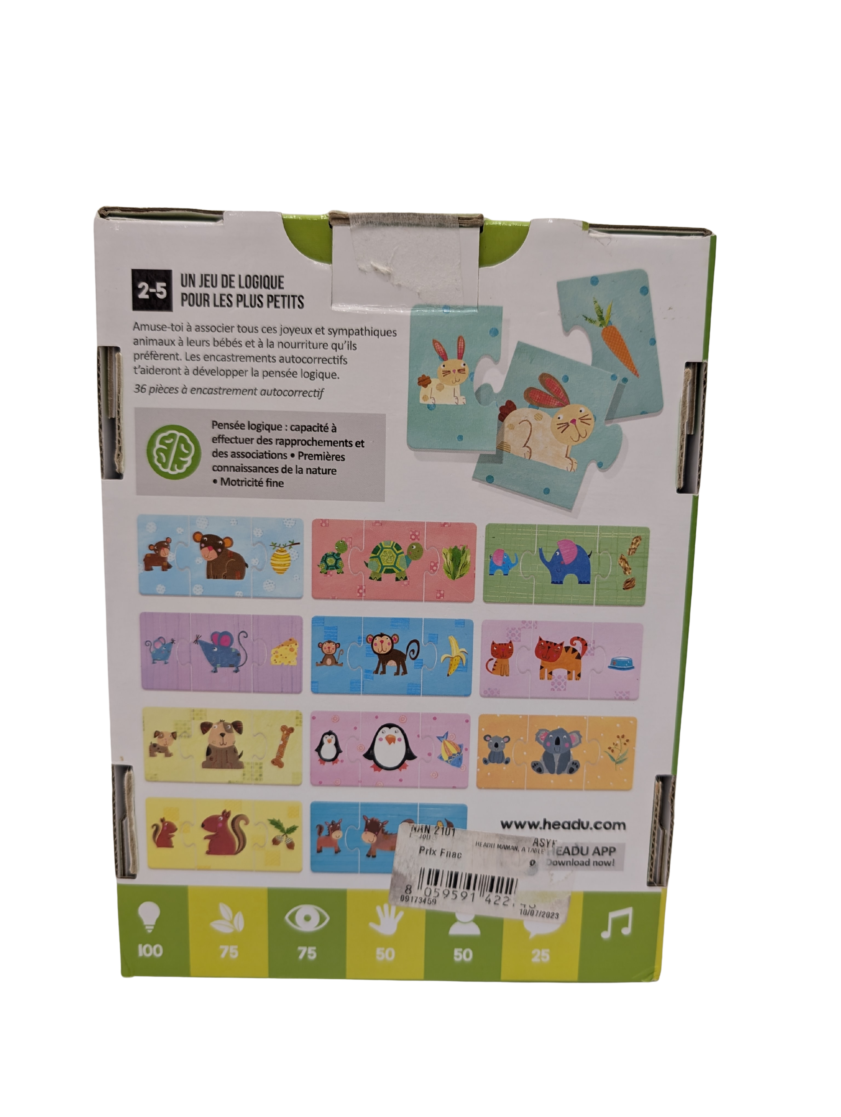 Headu – Maman à table ! – Jeu éducatif logique animaux