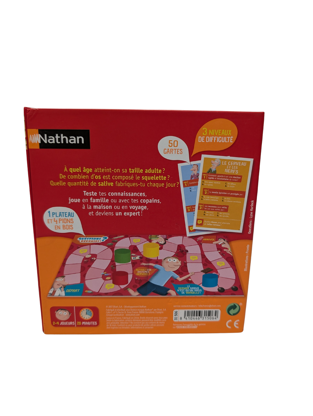 Nathan – Questions Réponses : Corps Humain