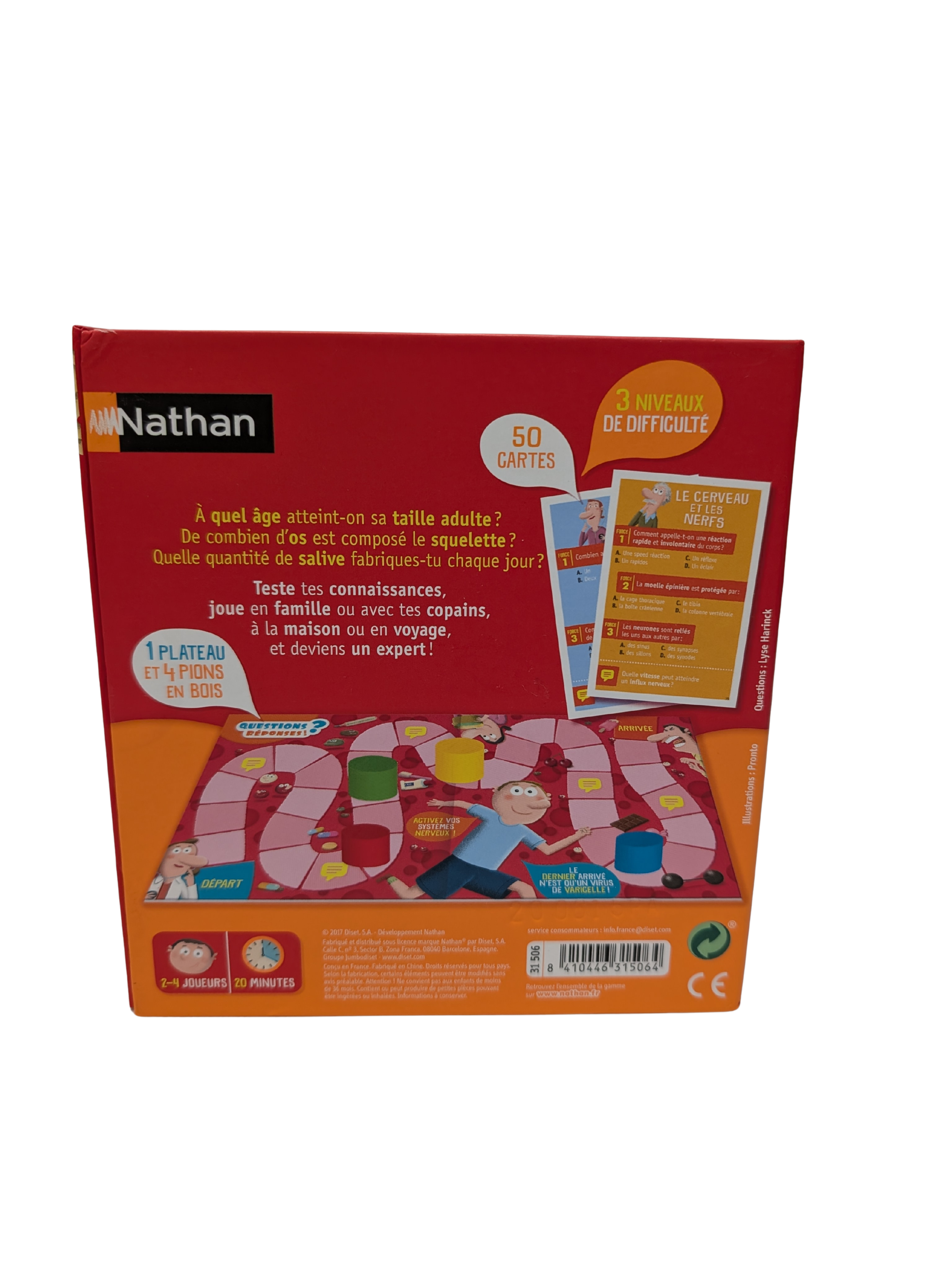 Nathan – Questions Réponses : Corps Humain