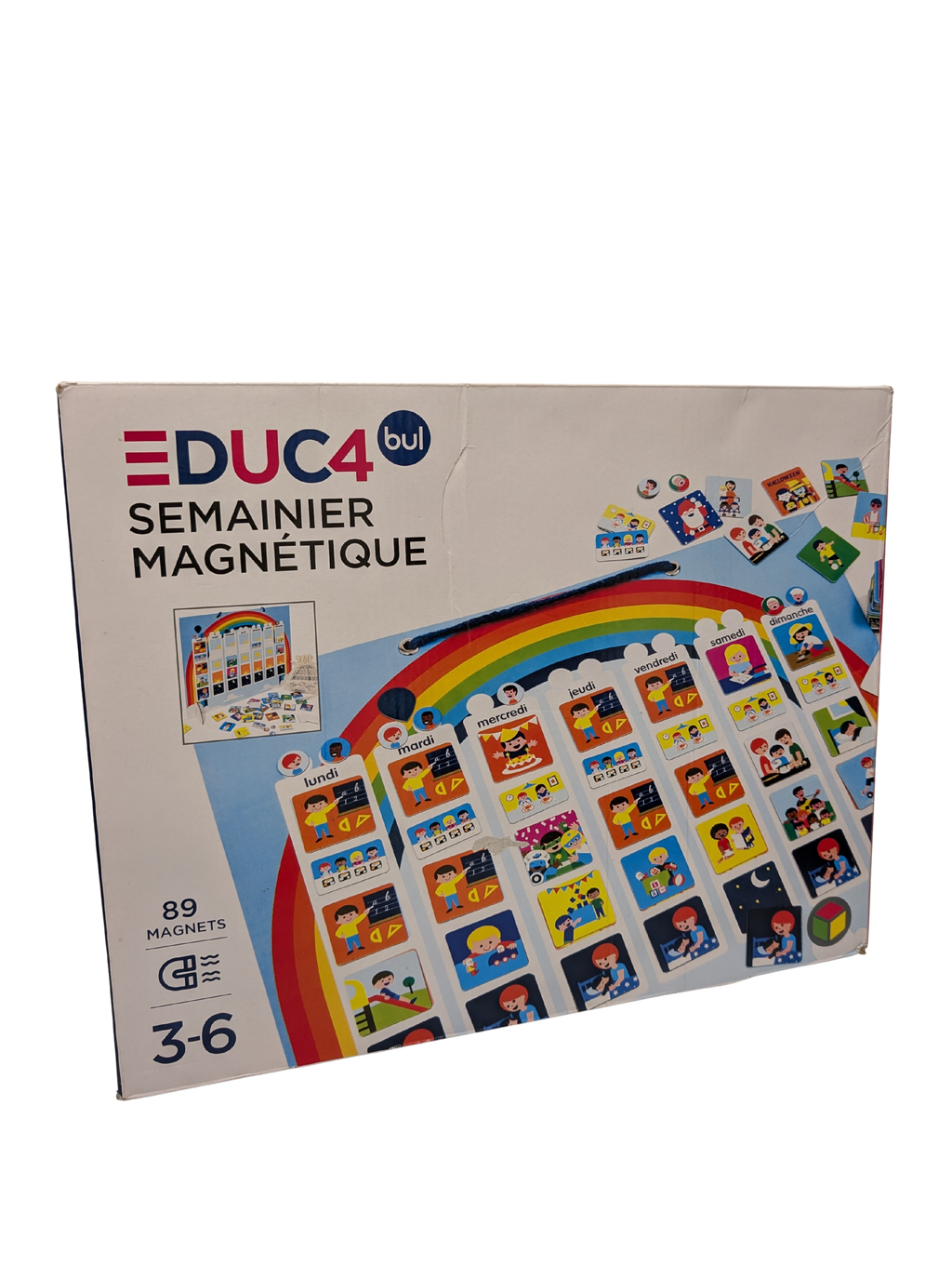 Educabul – Semainier Magnétique – 89 magnets