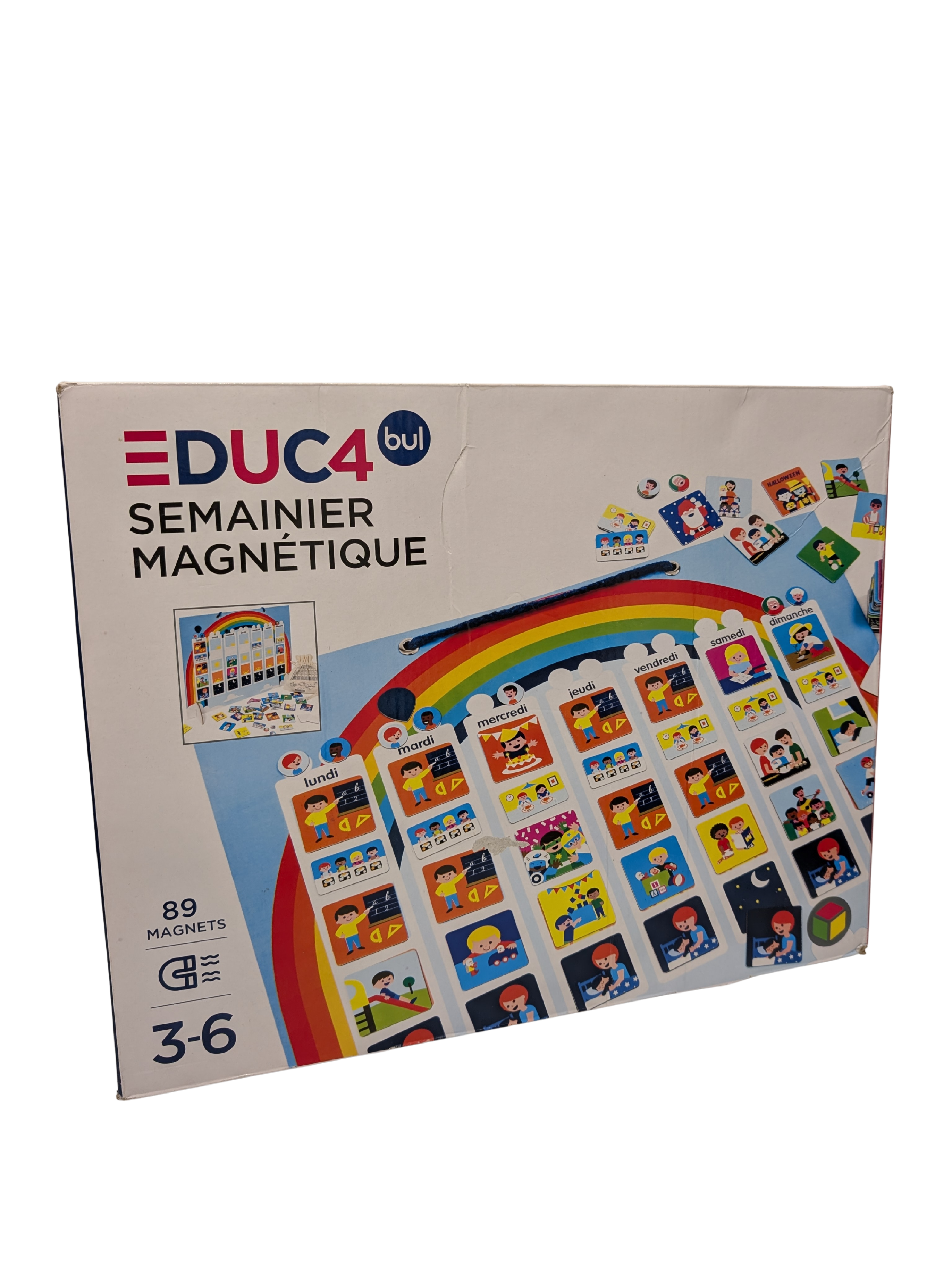 Educabul – Semainier Magnétique – 89 magnets