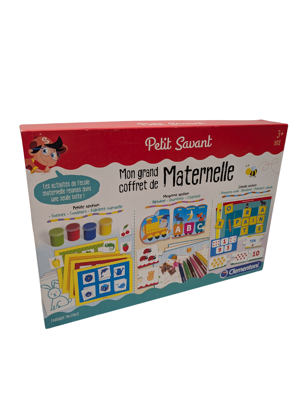 Clementoni Petit Savant – Mon grand coffret de Maternelle