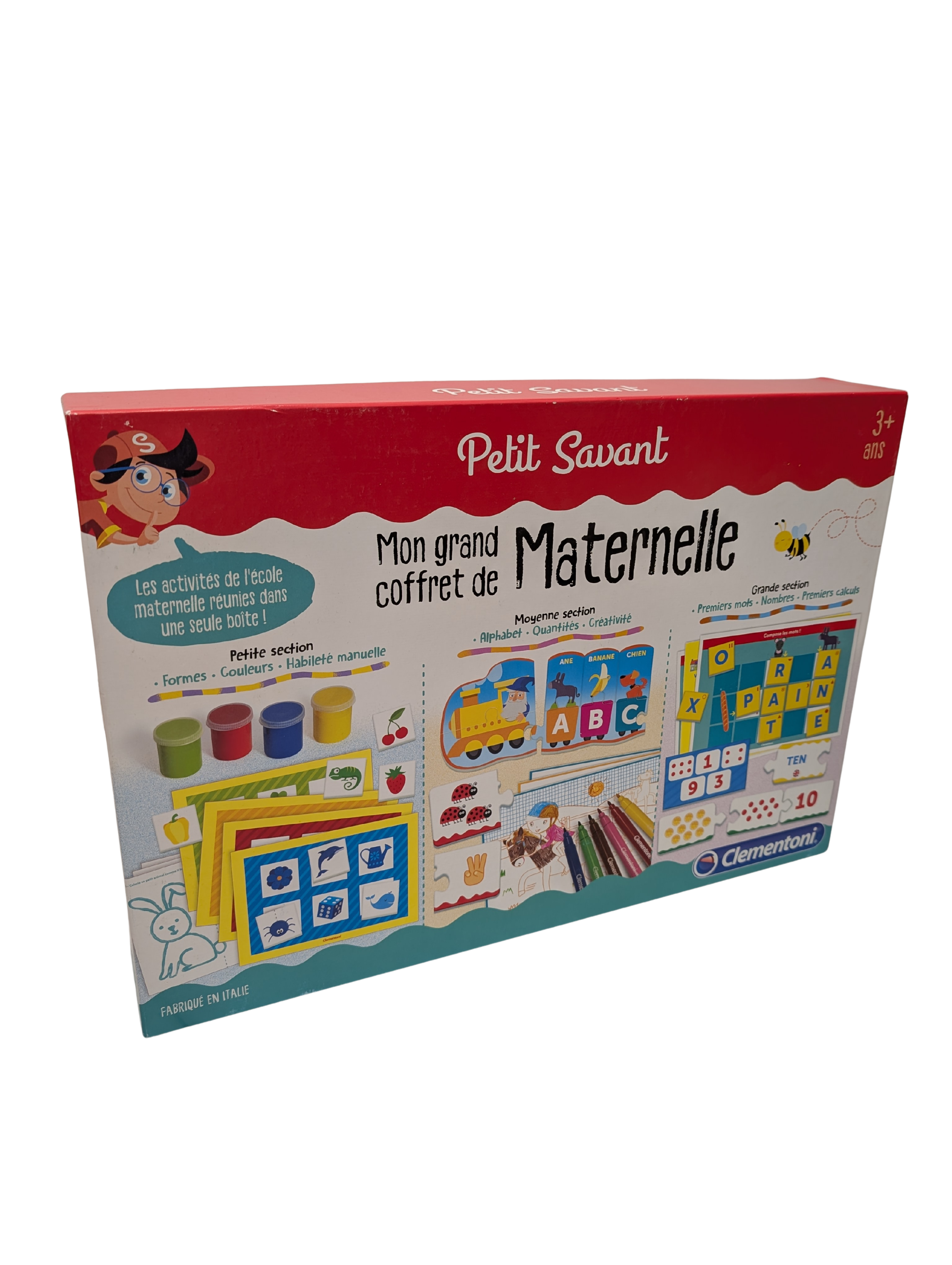 Clementoni Petit Savant – Mon grand coffret de Maternelle