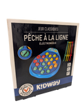 Jeu de pêche à la ligne électronique Kidway – 21 poissons