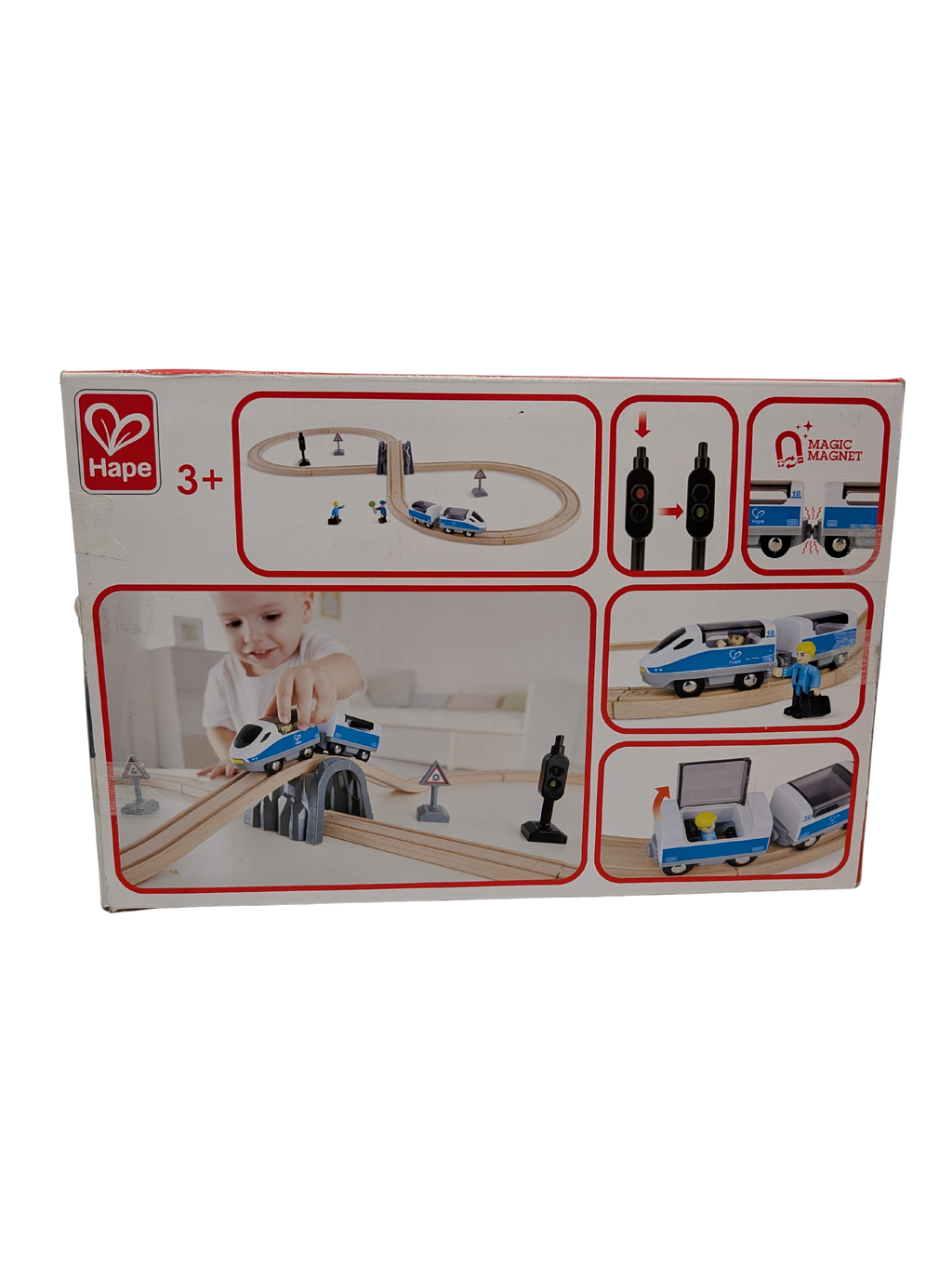 Hape Passenger Train Set – Circuit de train en bois