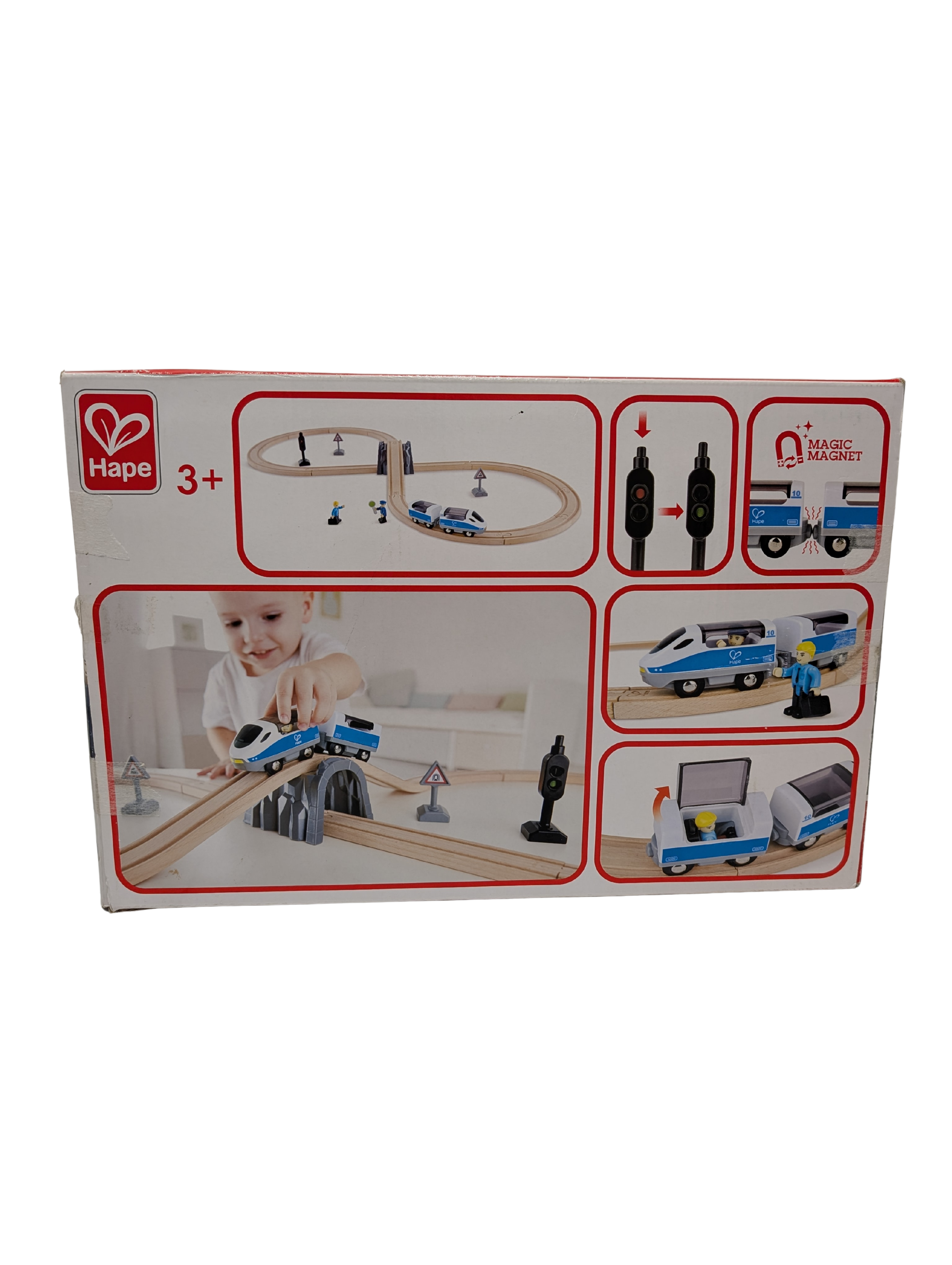 Hape Passenger Train Set – Circuit de train en bois