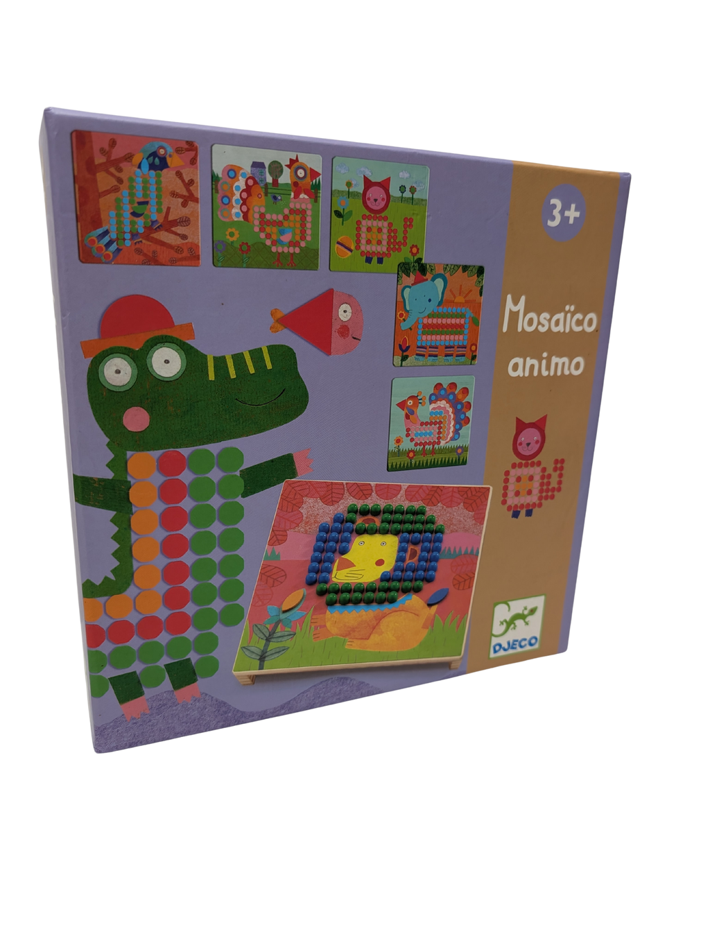 Djeco Mosaïco Animo – Jeu de mosaïque en bois
