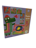 Djeco Mosaïco Animo – Jeu de mosaïque en bois