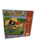 Djeco Mosaïco Rigolo – Jeu de mosaïque en bois