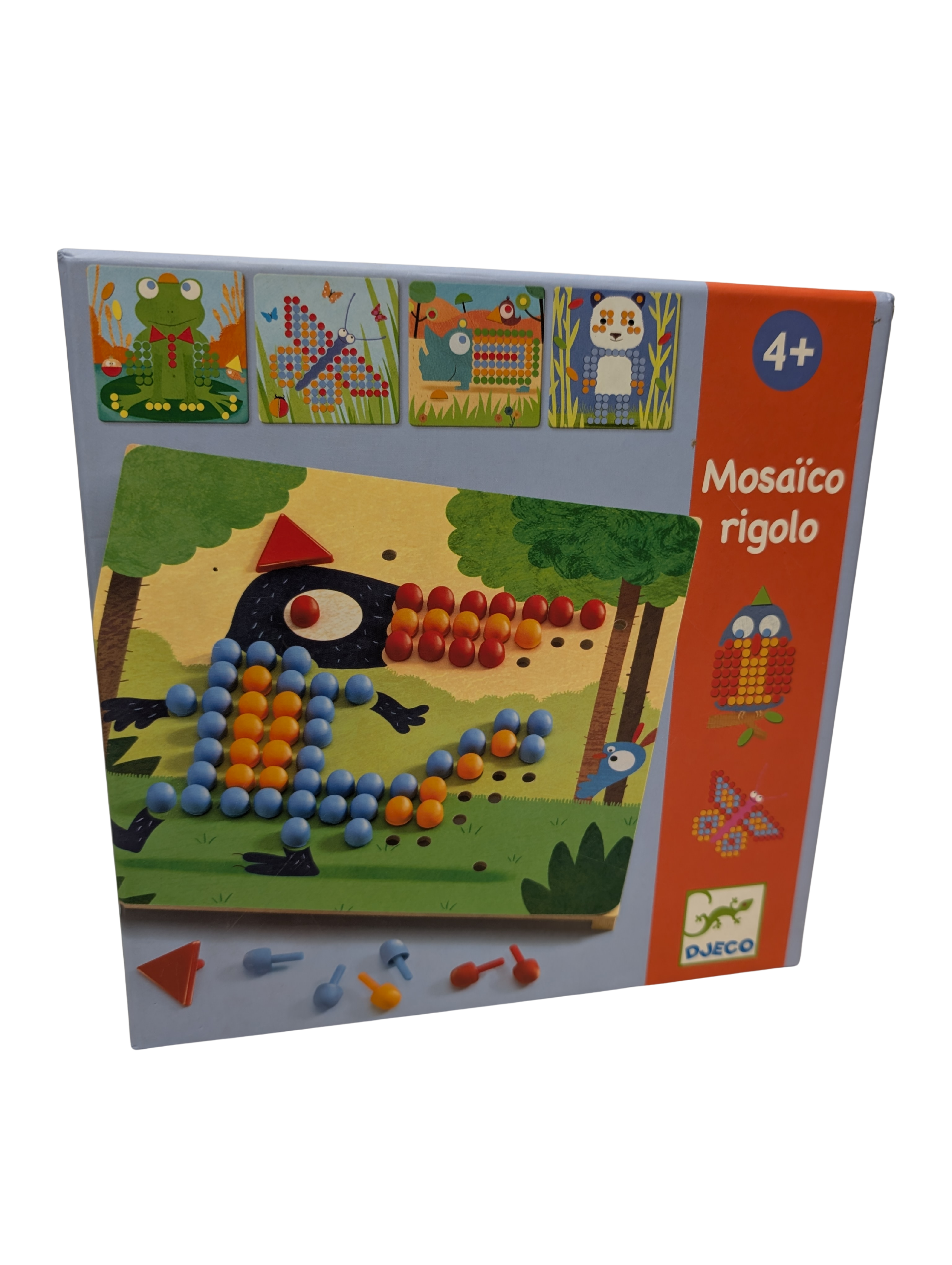 Djeco Mosaïco Rigolo – Jeu de mosaïque en bois