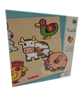 Puzzle en bois animaux de la ferme – Djeco