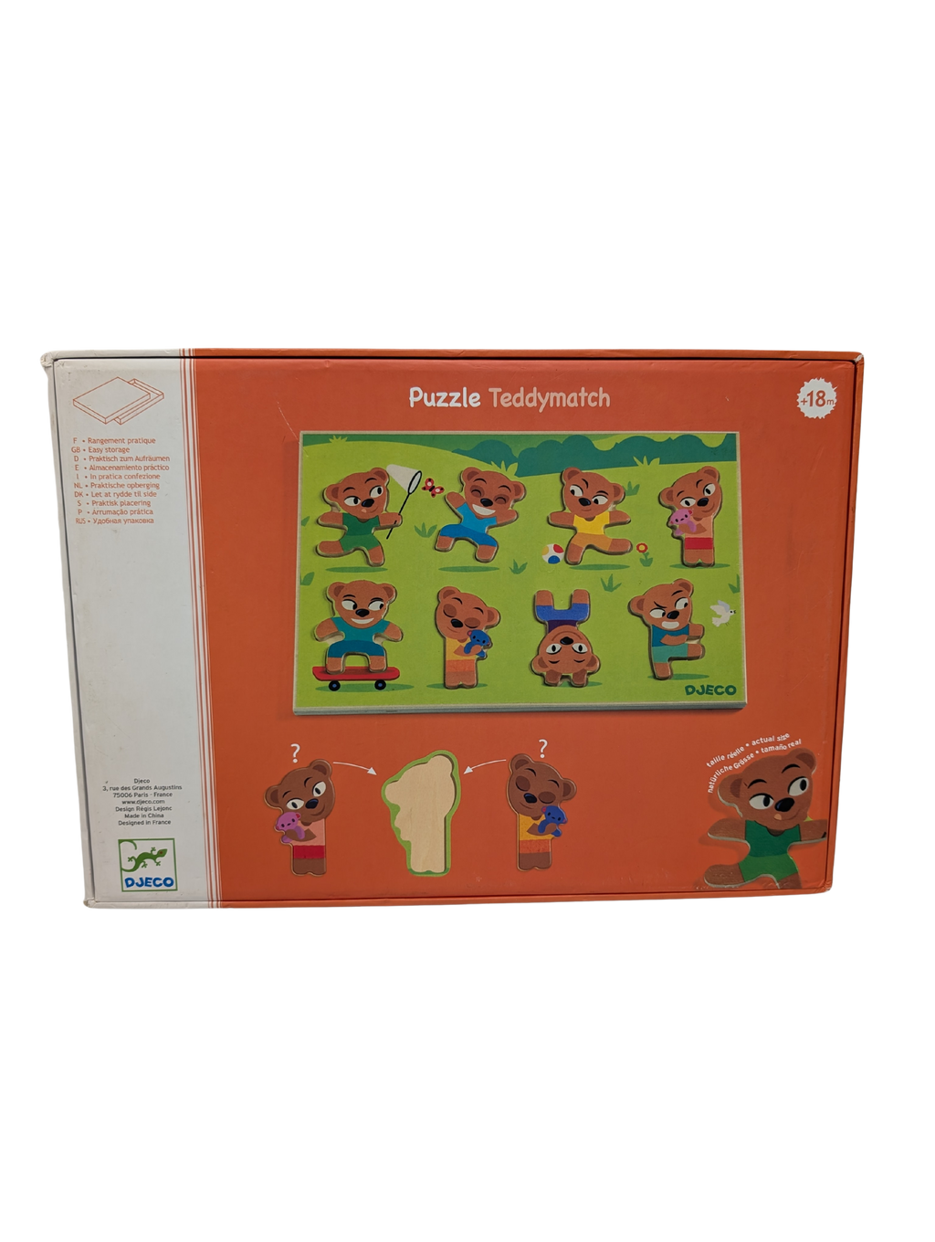 Puzzle Teddymatch – Djeco