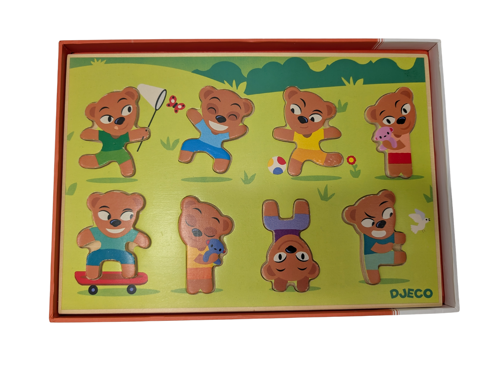 Puzzle Teddymatch – Djeco