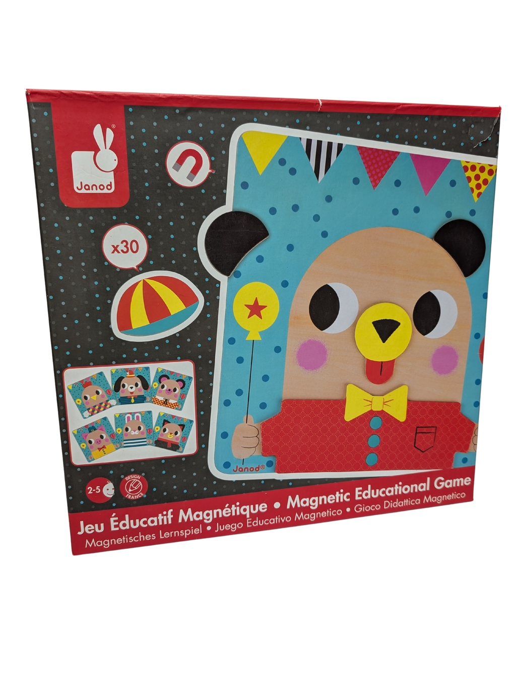 Janod – Jeu Éducatif Magnétique Animaux
