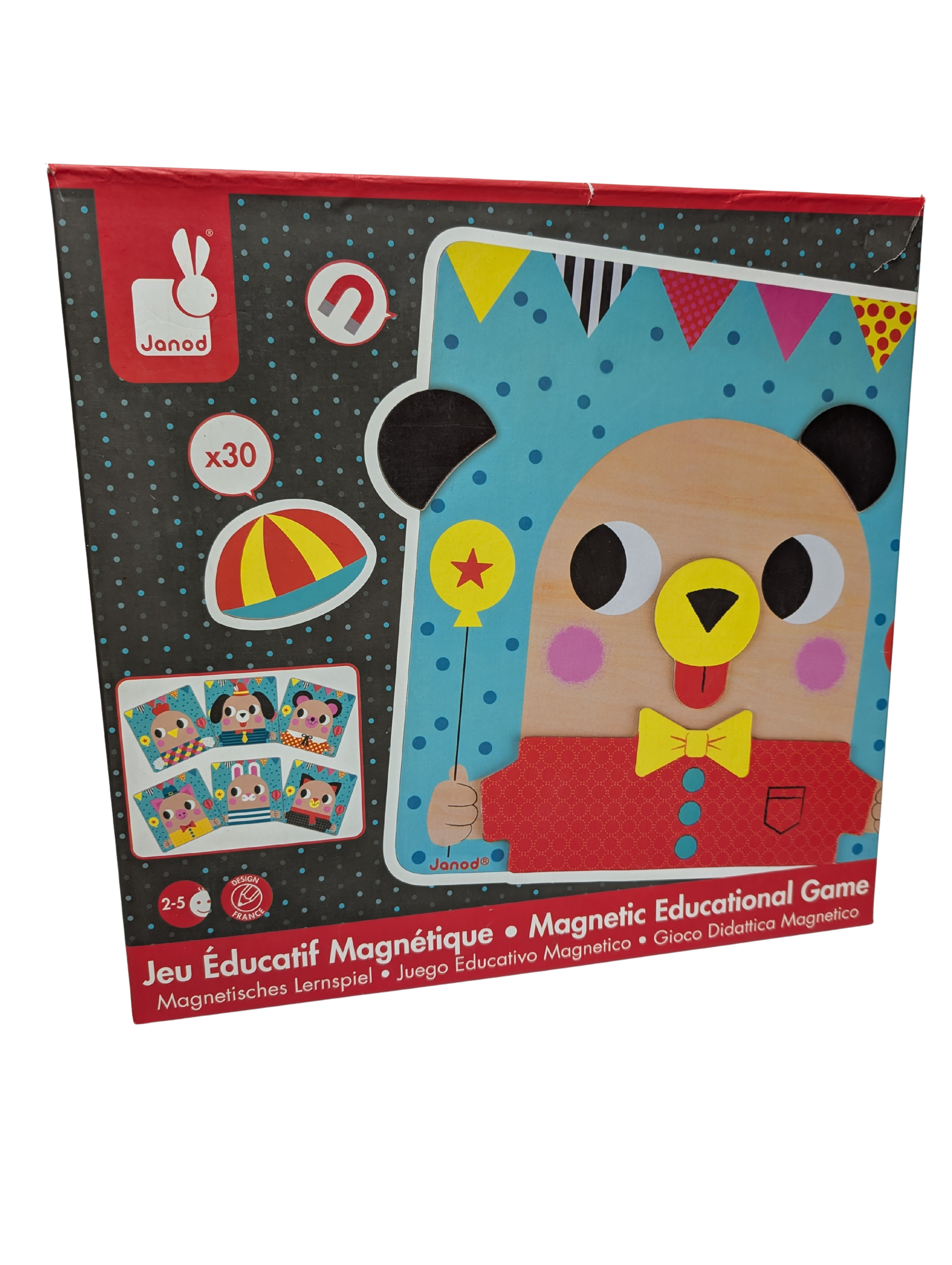 Janod – Jeu Éducatif Magnétique Animaux