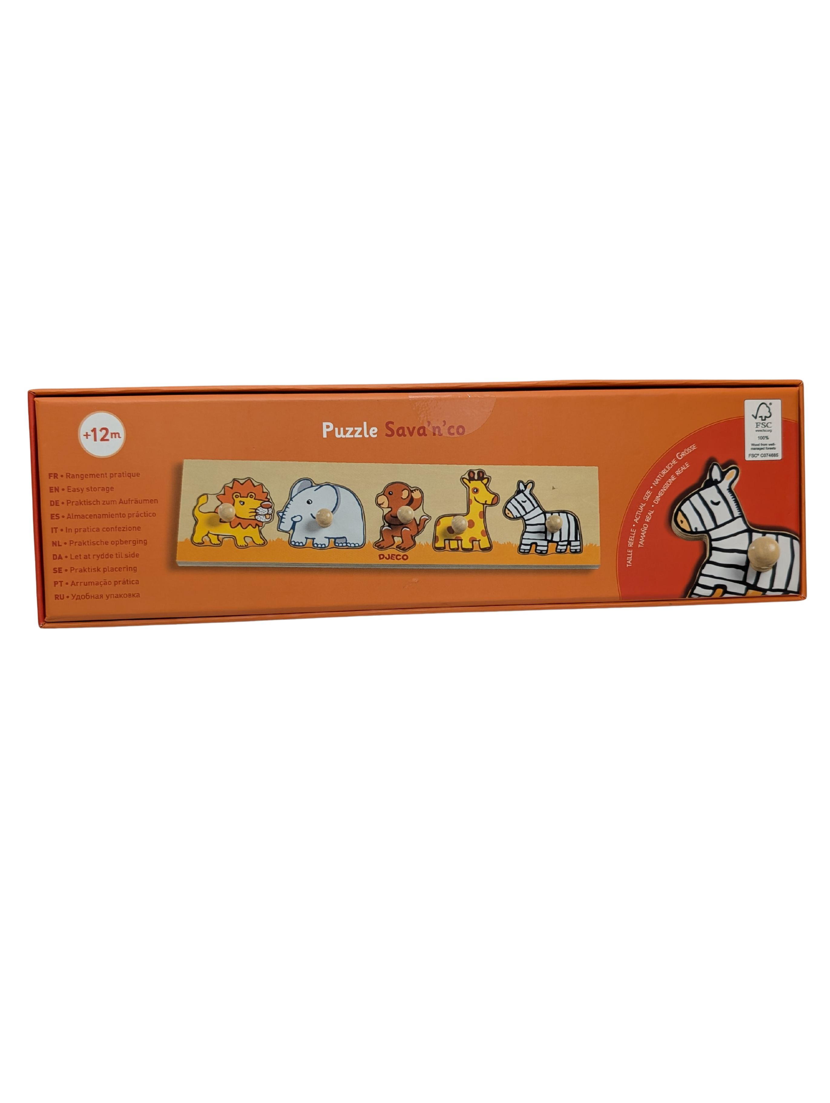 Puzzle en bois Sava'n'co – Djeco