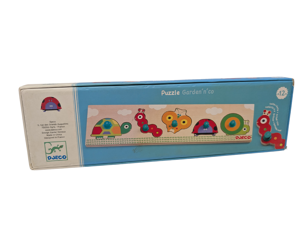 Puzzle en bois Garden'Co – Djeco