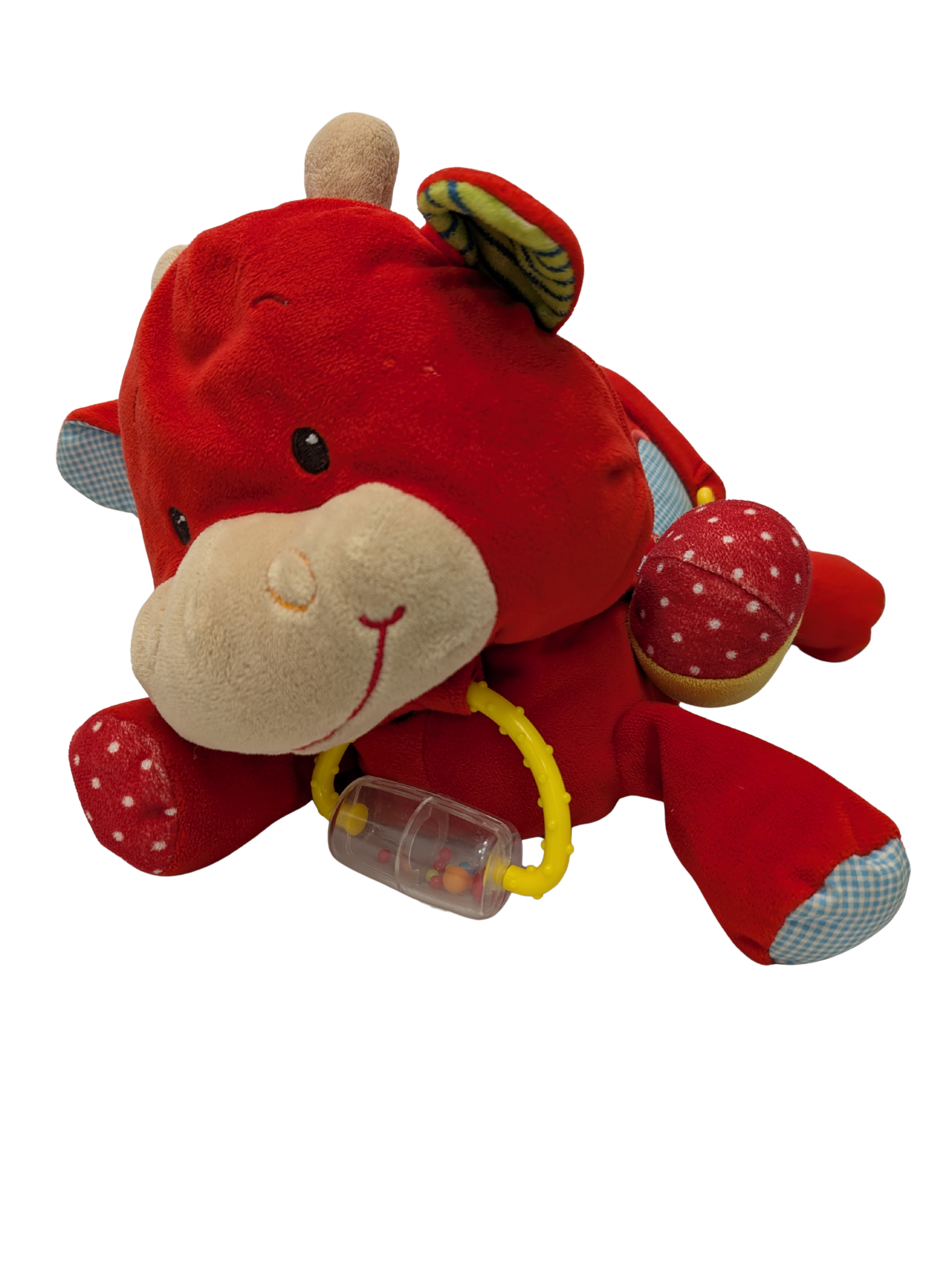 Peluche Multi-Activités Vachette Pom – Minimi