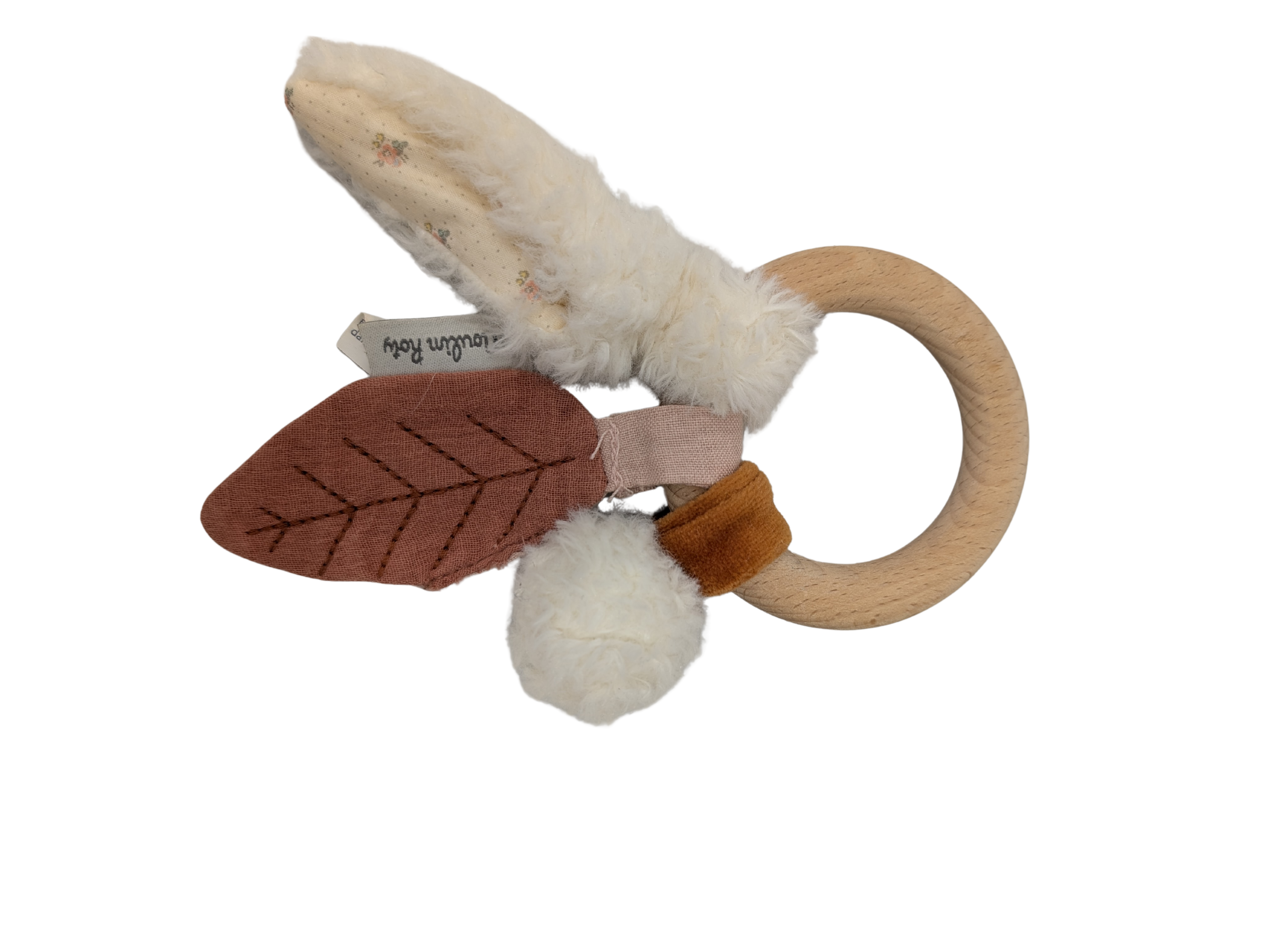 Anneau-Hochet Bois Lapin Après la Pluie – Moulin Roty