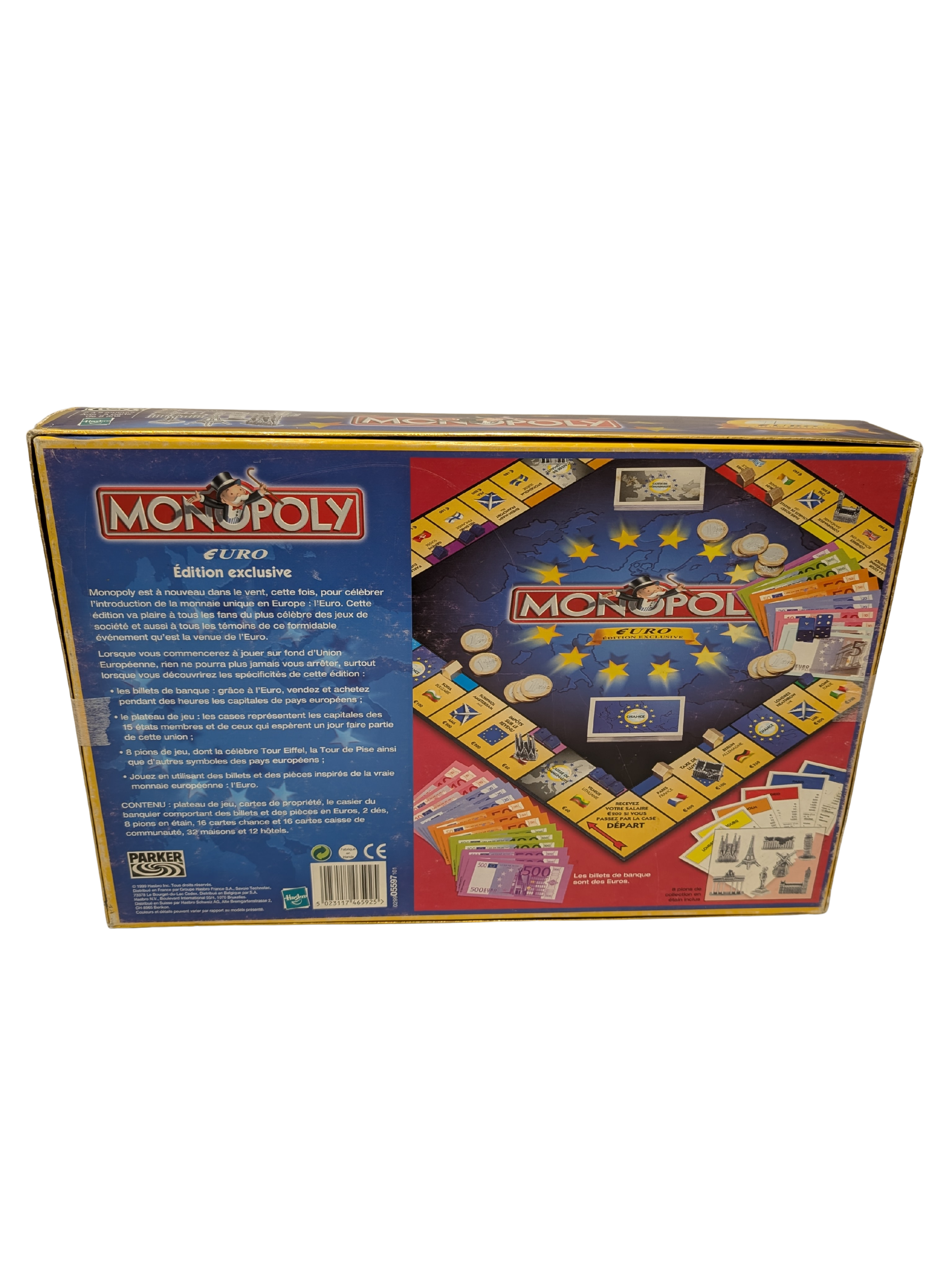 Monopoly Euro Édition Exclusive – Parker / Hasbro