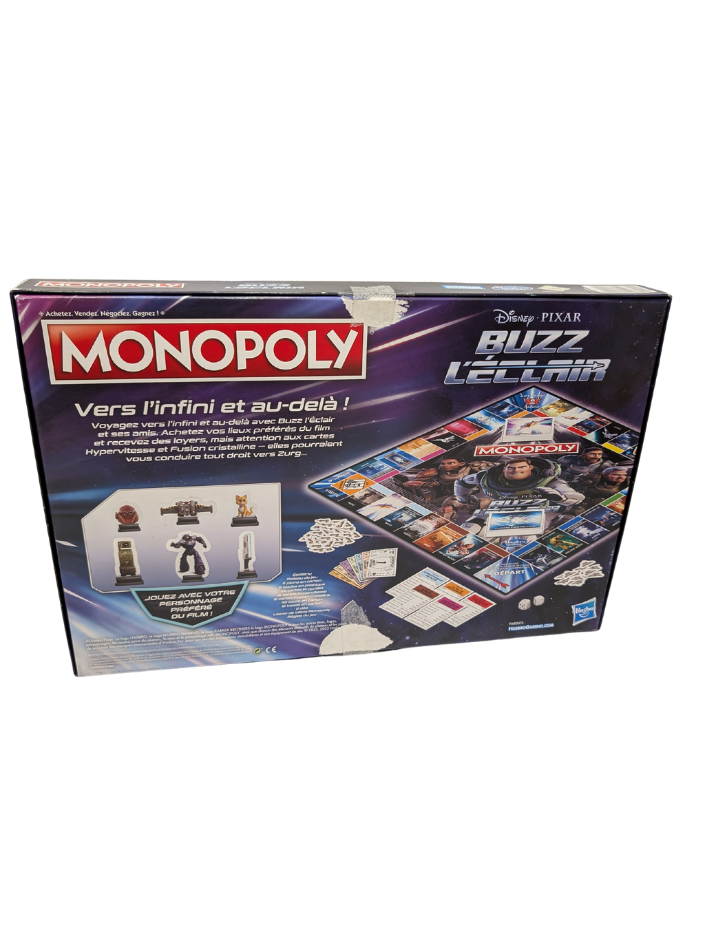 Monopoly Disney Pixar Buzz l'Éclair – Hasbro Gaming
