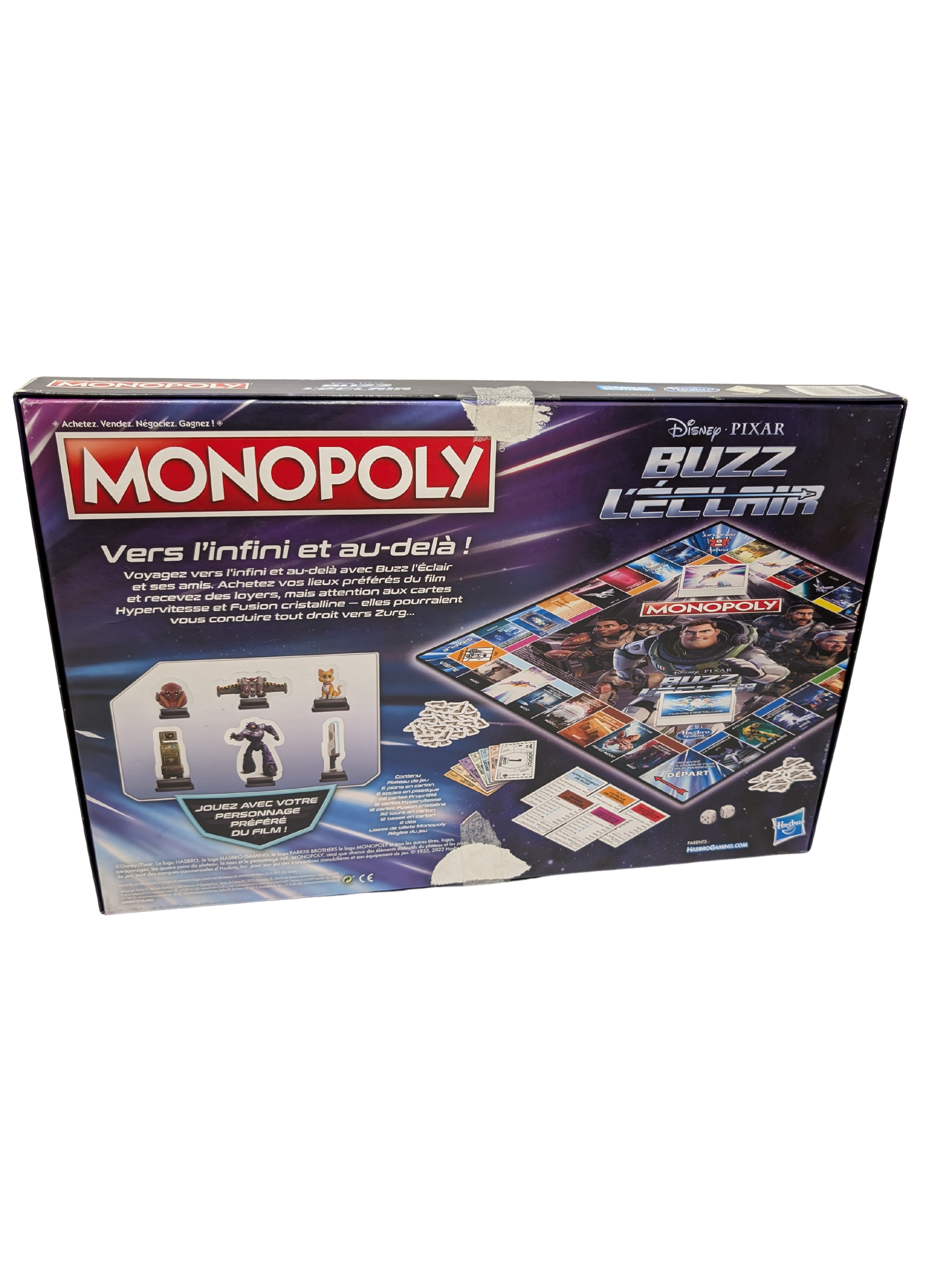 Monopoly Disney Pixar Buzz l'Éclair – Hasbro Gaming